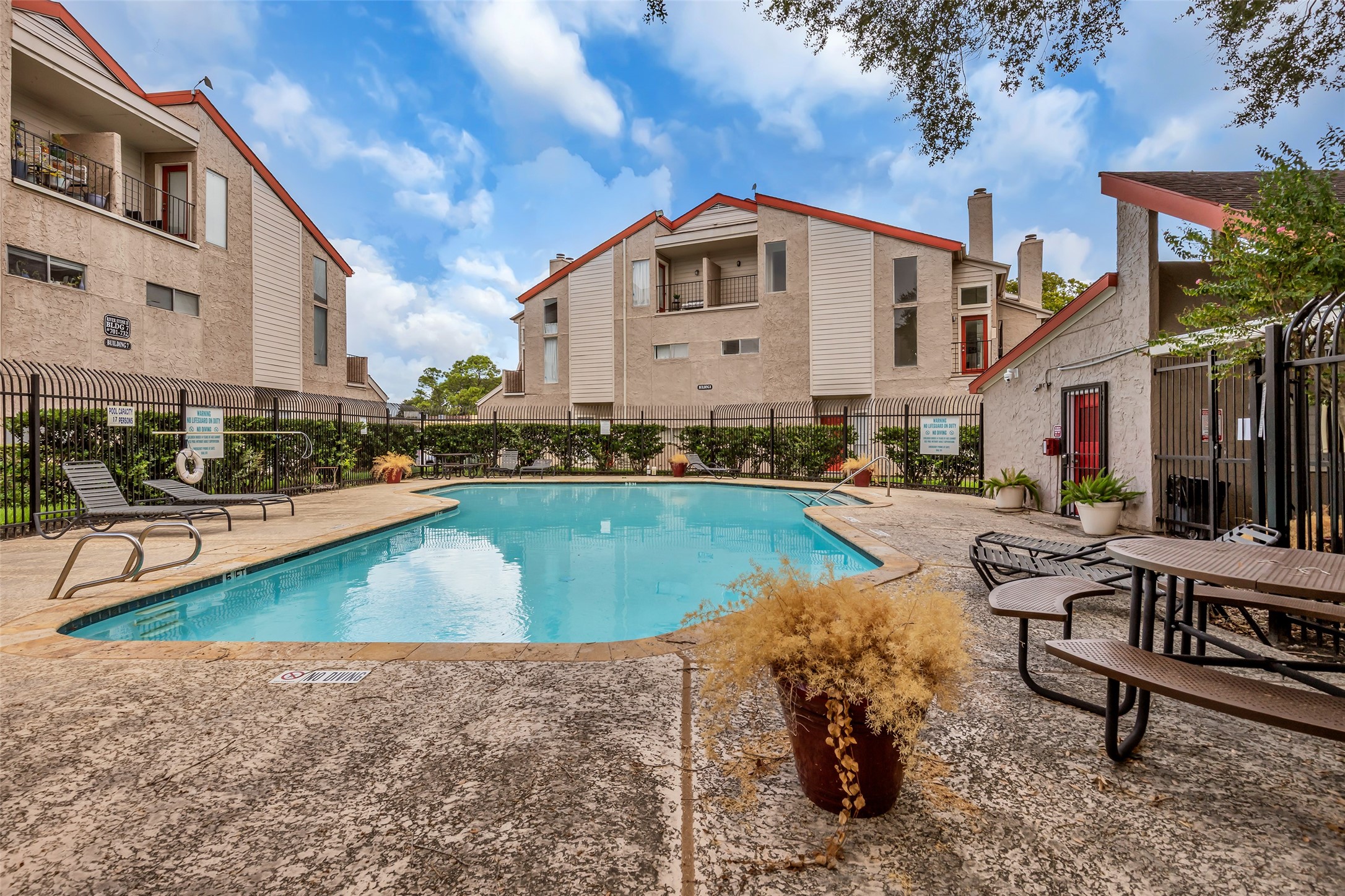 Residents have access to a community pool available to all tenants, providing a convenient spot to cool off, relax, and enjoy time outdoors.