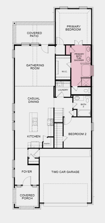 Additional Highlights include: Appliances and drapes, tub at primary bathroom, and media room.