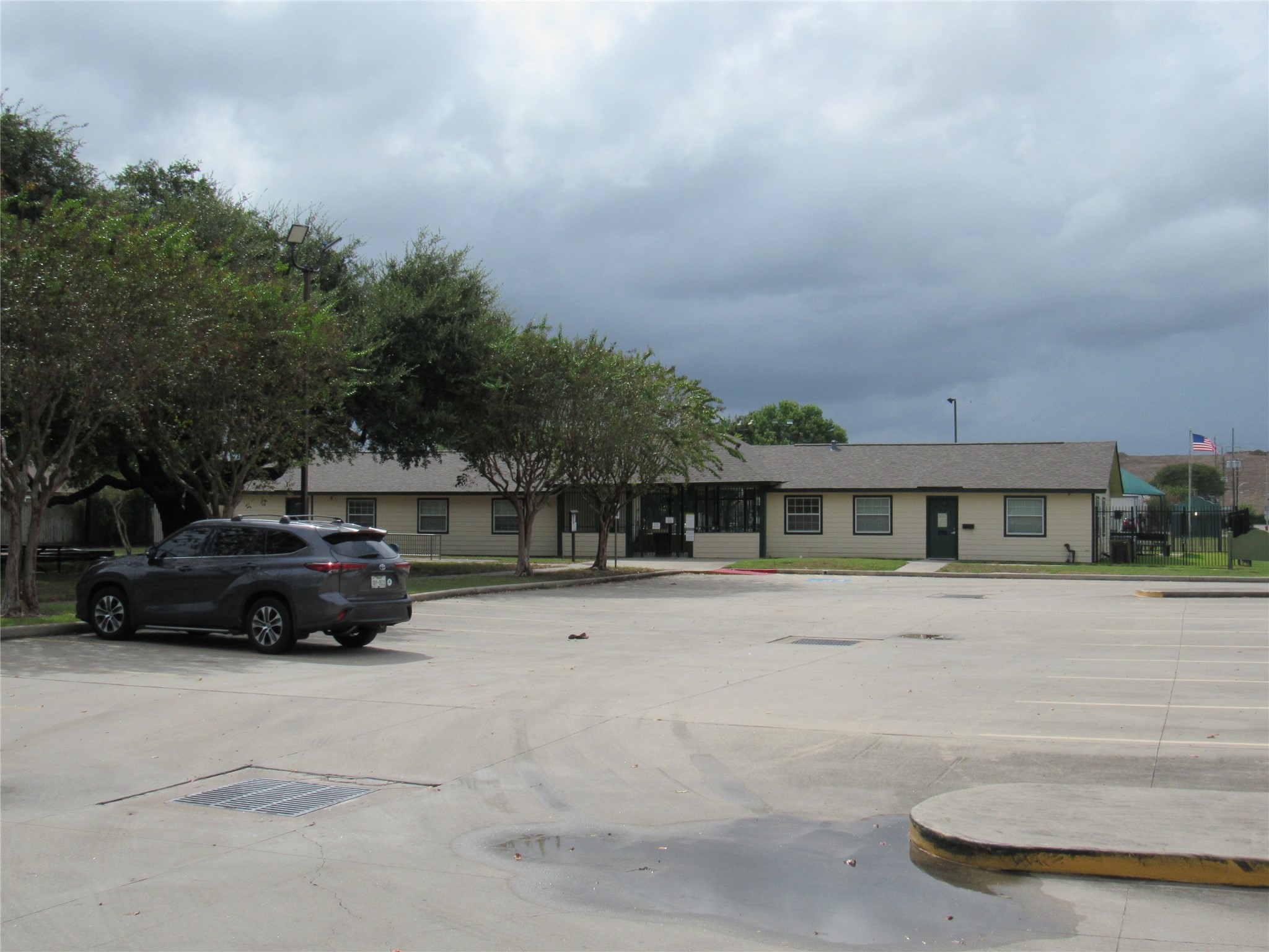 View of the subdivision club house.