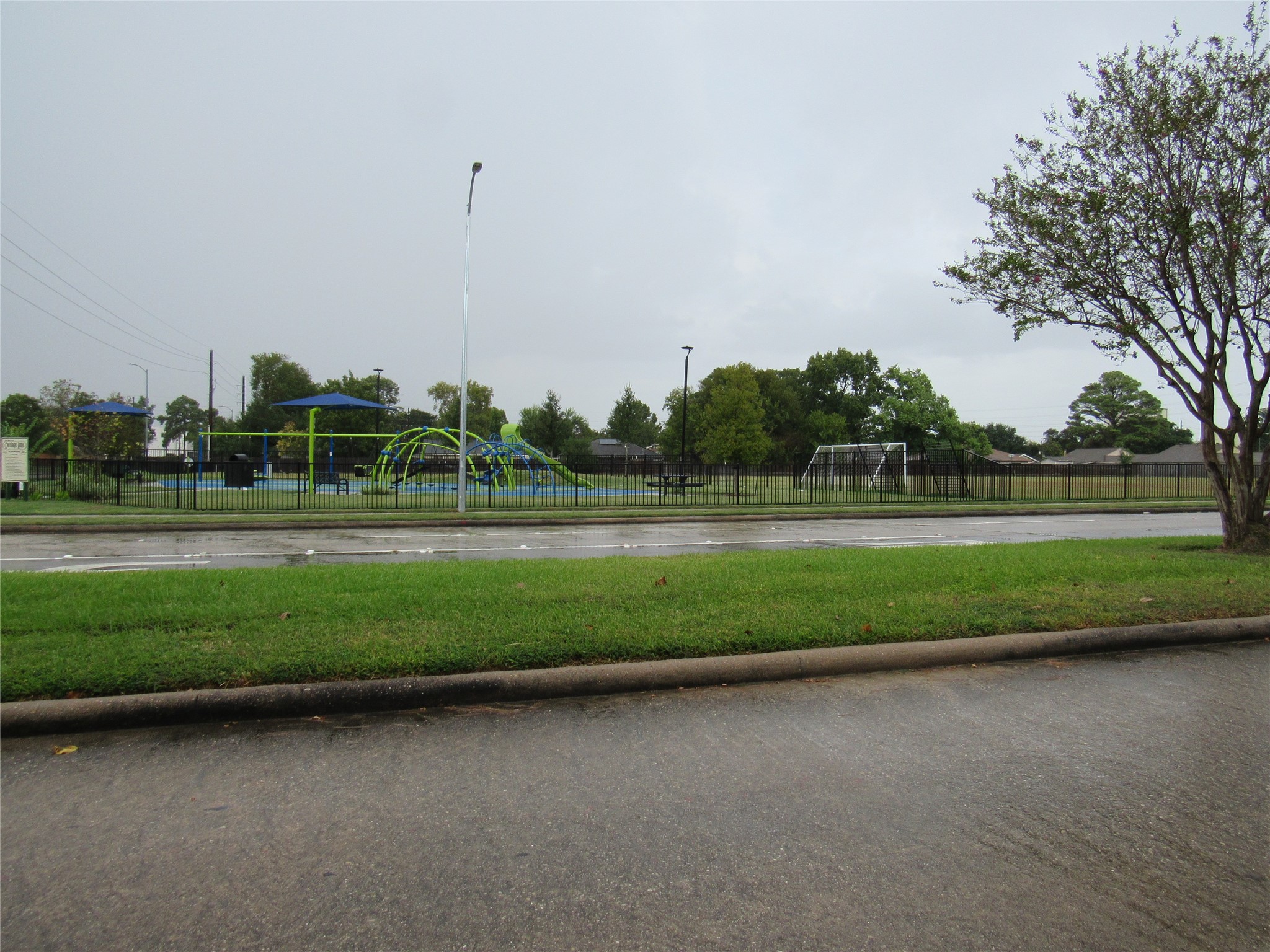 Subdivision children & adults playground.