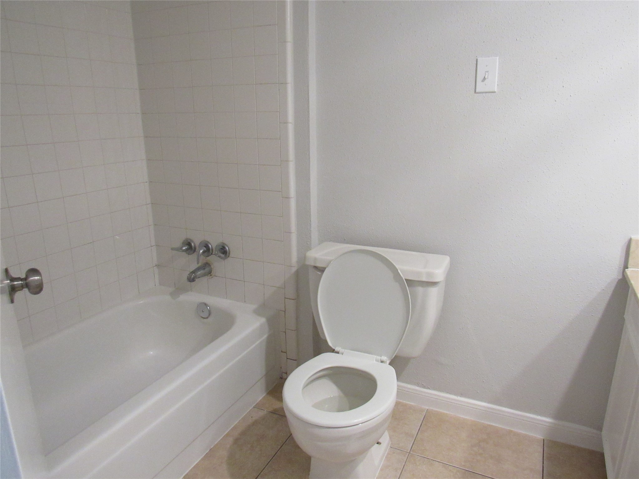 Another view of Hall bathroom.