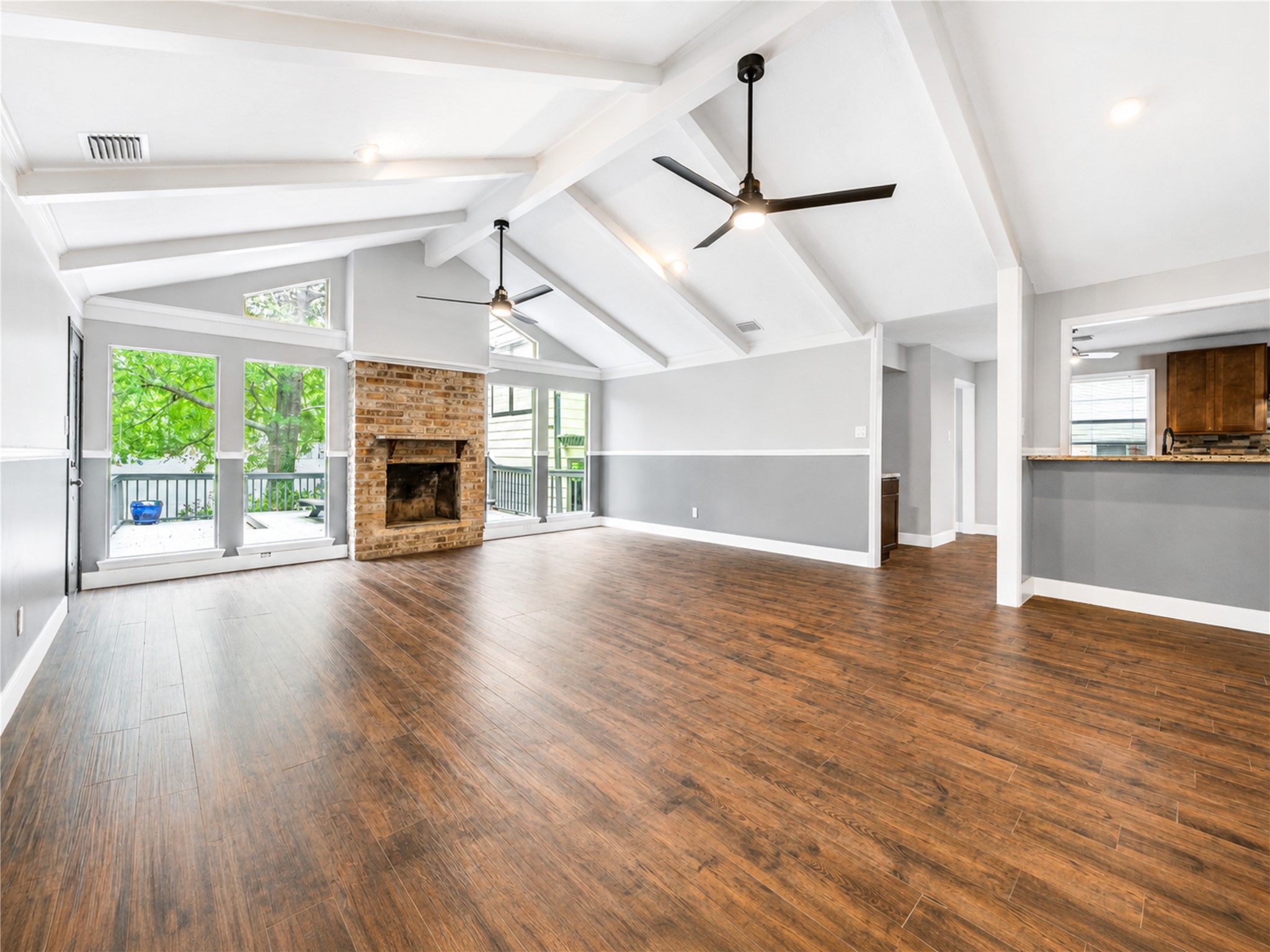 Open-Concept Living Area