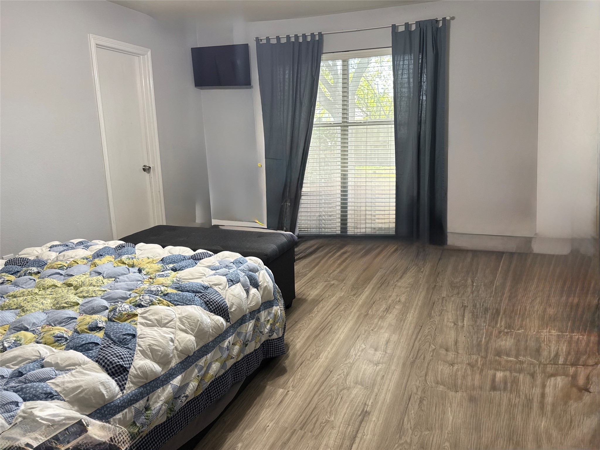 Master bedroom with on-suite bathroom