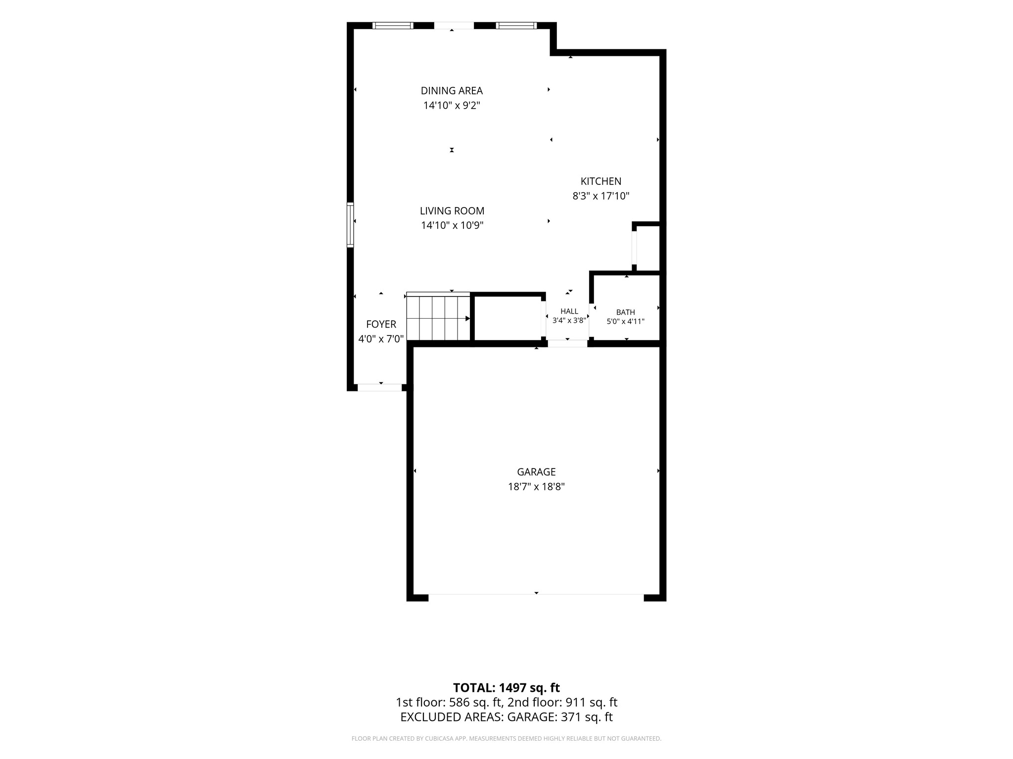 1st Floor Floorplan