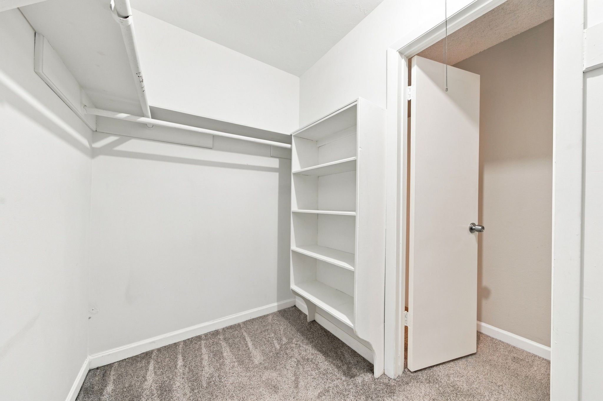 Primary walk-in closet