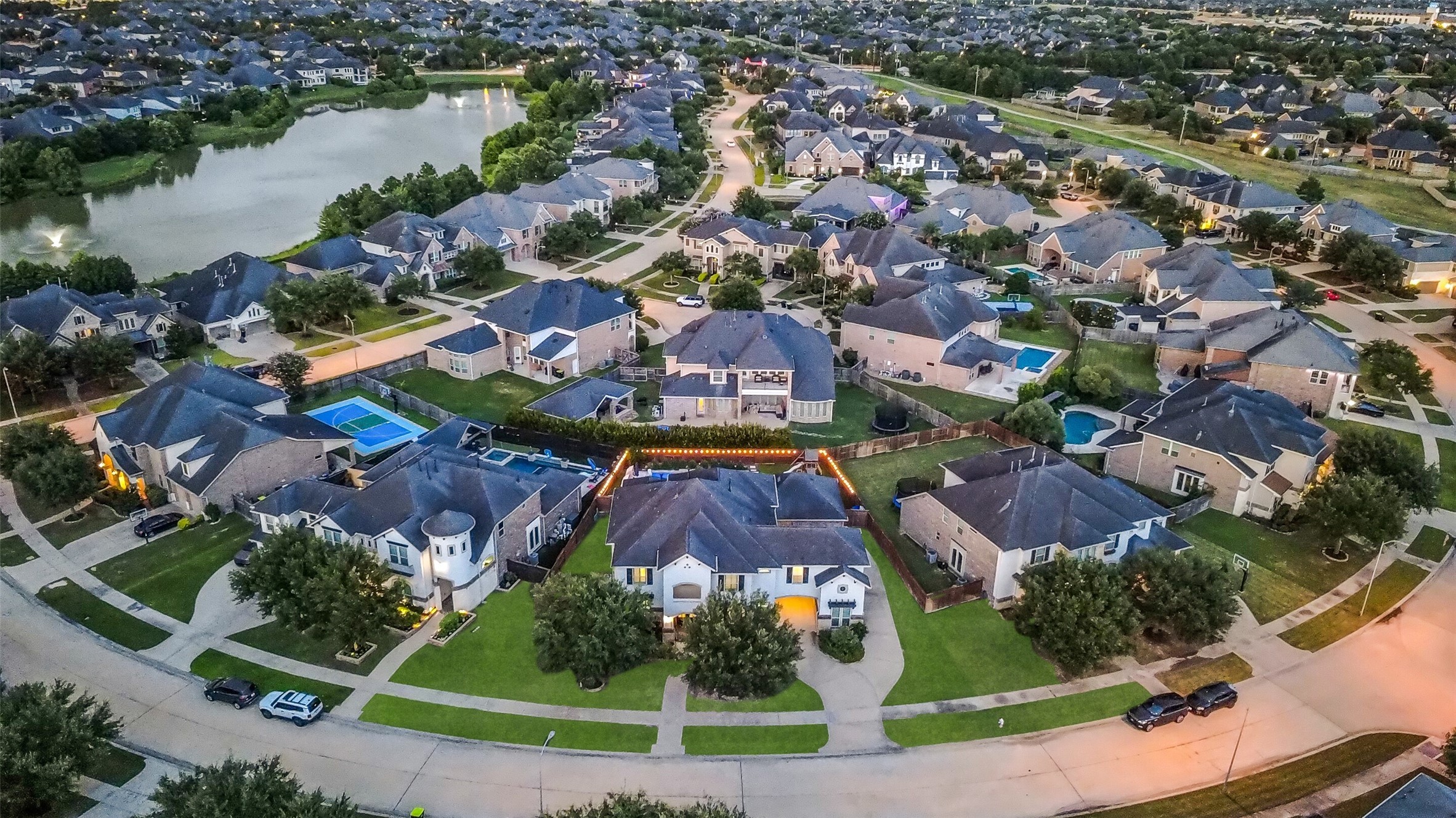 Situated within the highly sought after Iris Lake subsection of the Cross Creek Ranch community, this home enjoys a prime location with a scenic community lake and walking trails just moments away