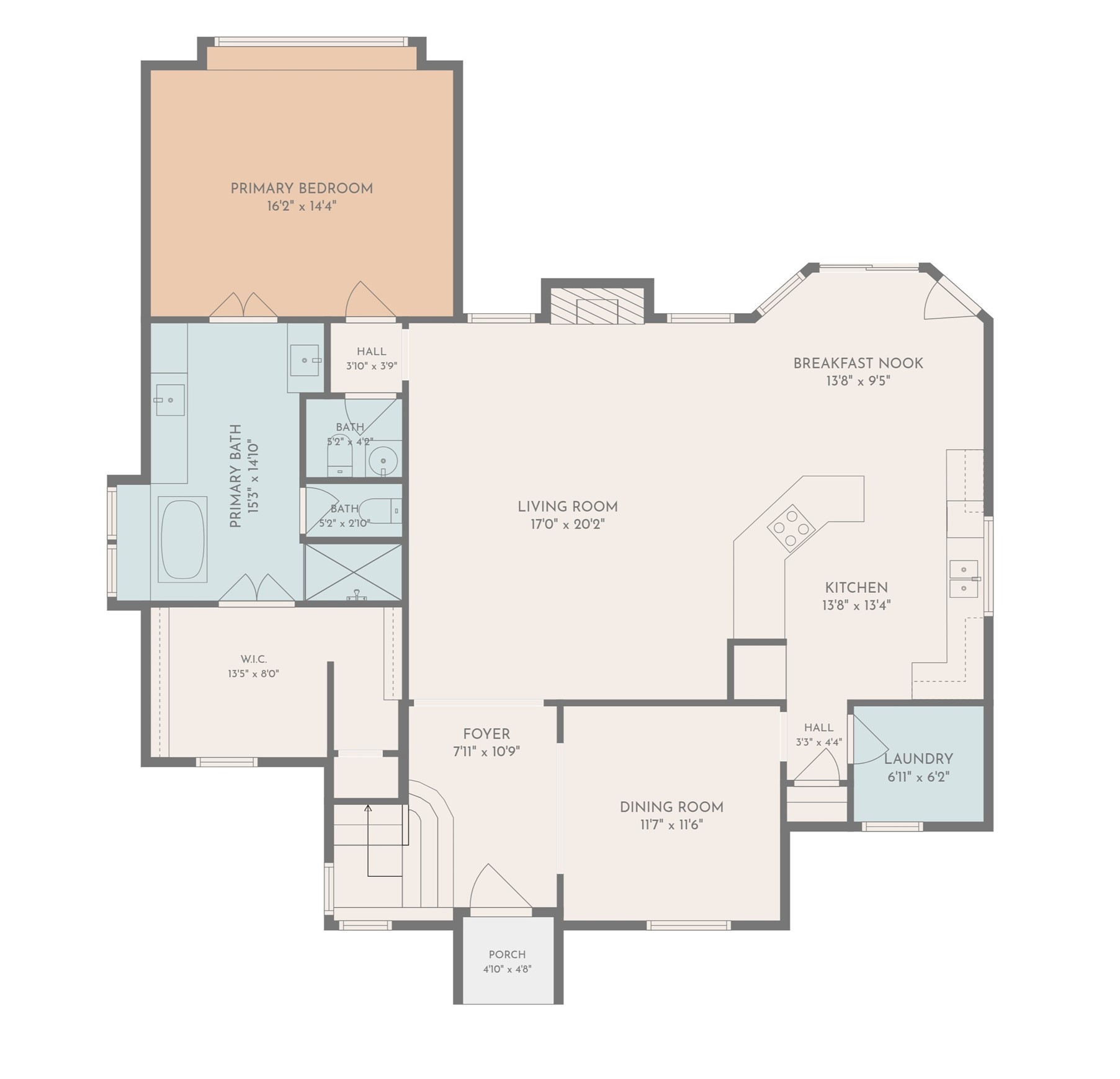 Floorplan - 1st floor