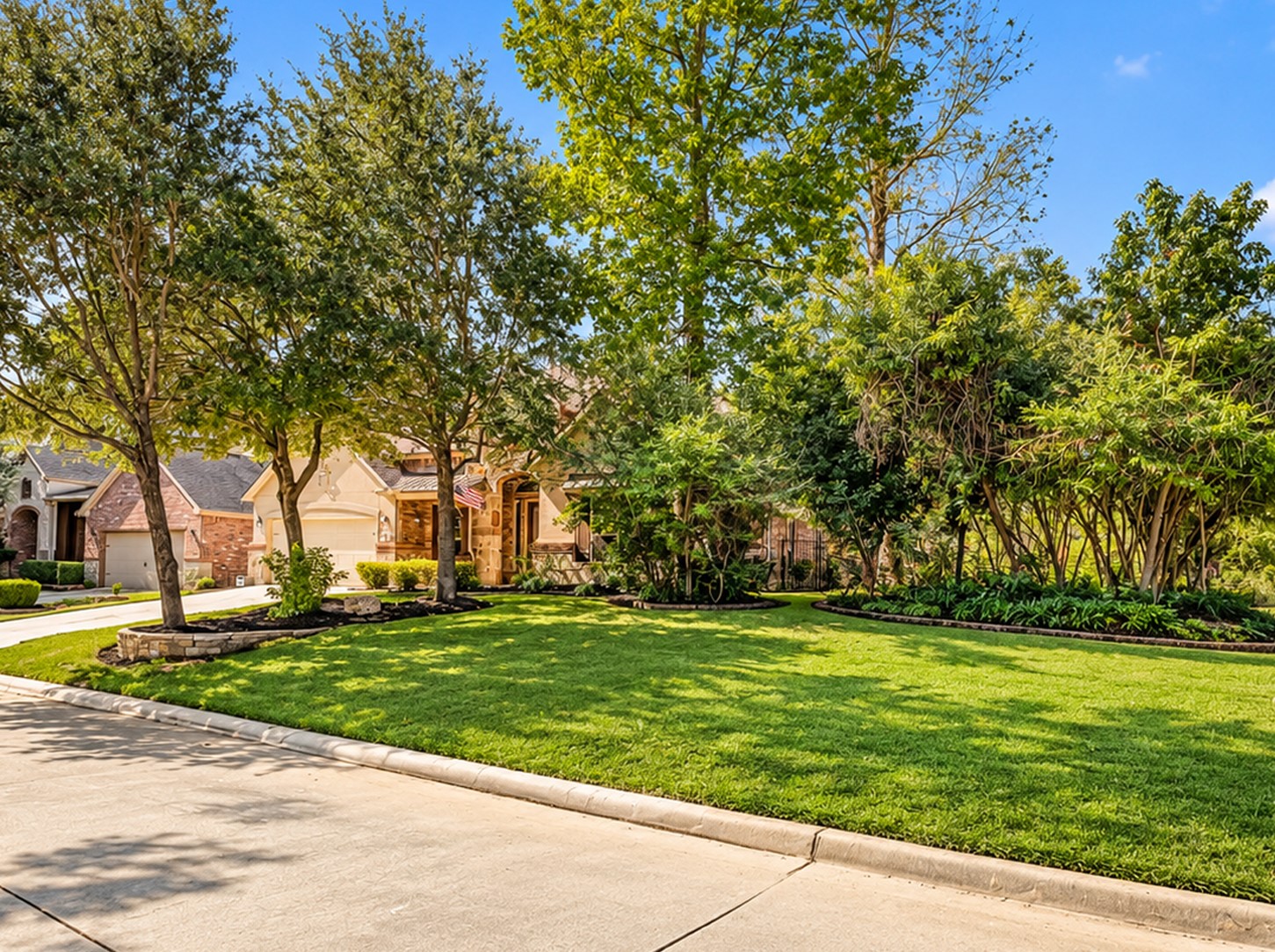 Enjoy the extra green space provided on this large corner lot home. Enjoy the extra green space provided on this large corner lot home.