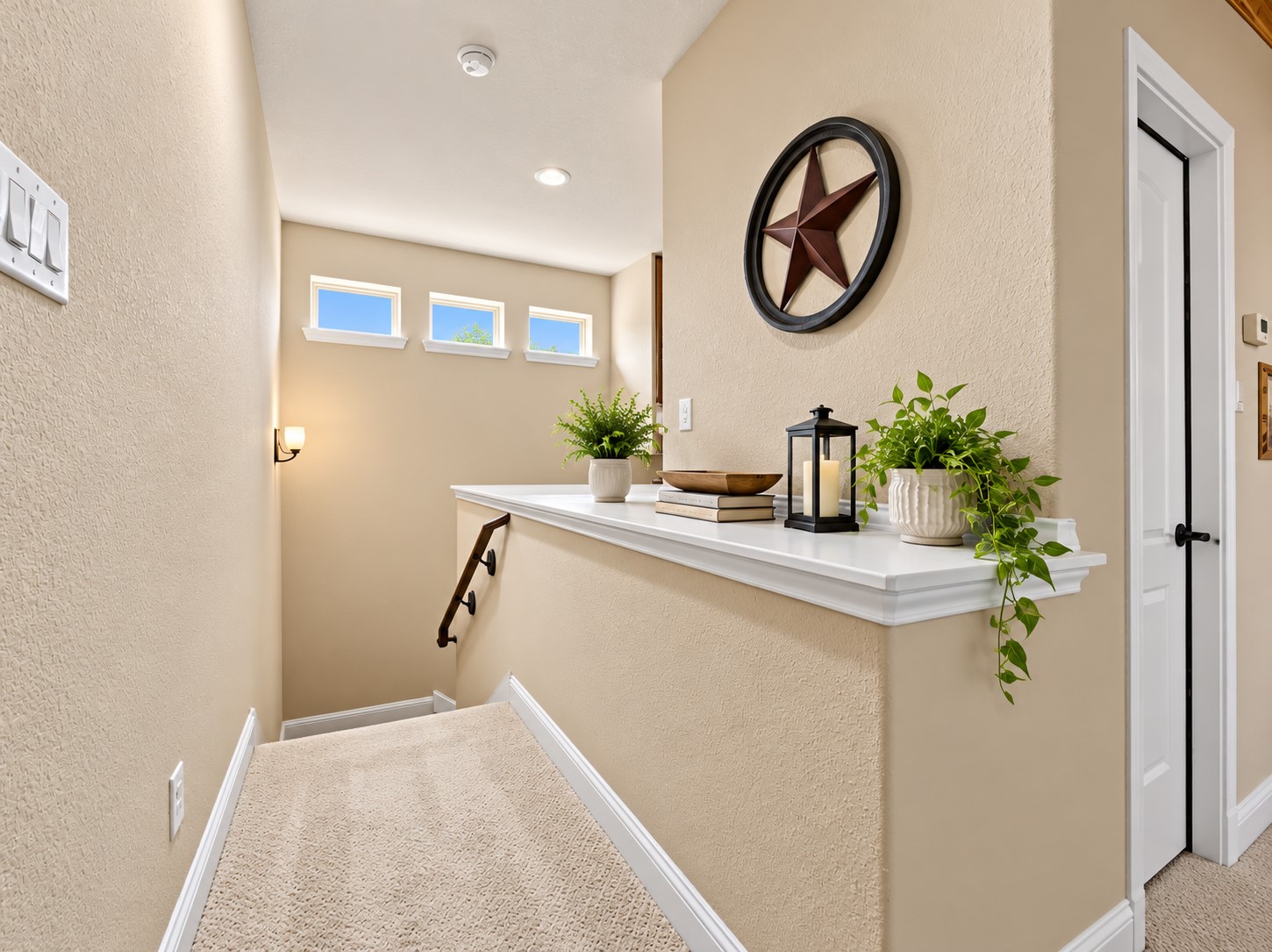 Head upstairs to the game room with plenty of space for movie nights, games, hobbies, or a second living area.