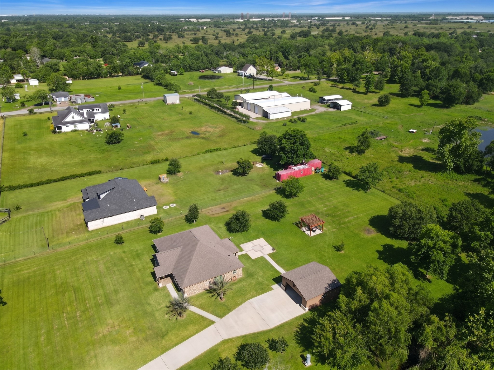 The Neighborhood Context Aerial