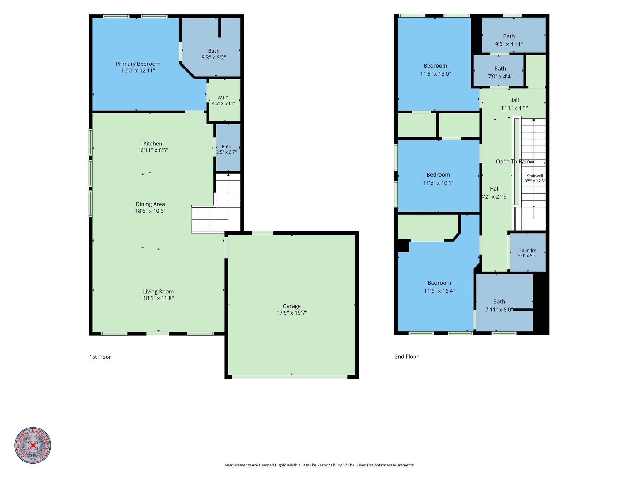 side by side floor plans