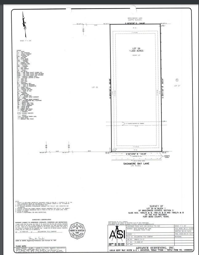 5819 Sagamore Bay Lane, Richmond, TX 77469