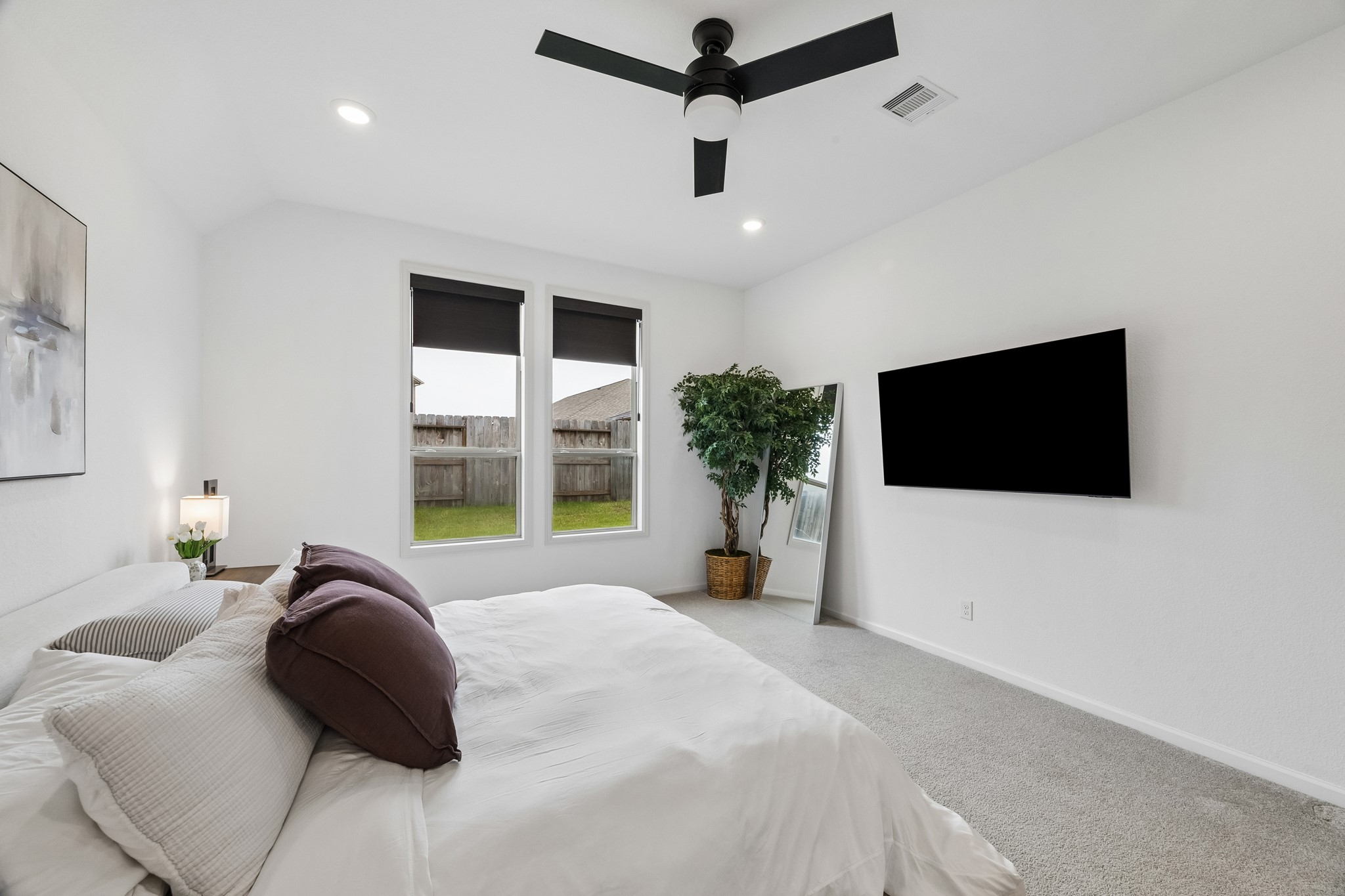Another view of the primary suite.