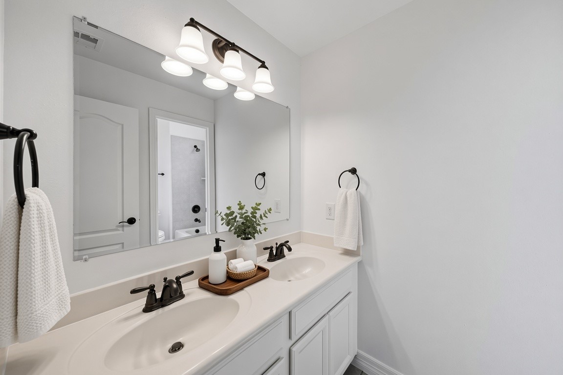 shared secondary bathroom