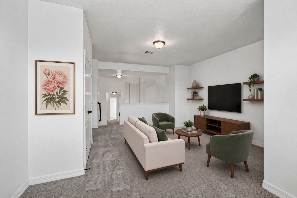virtually staged - another angle of the gameroom
