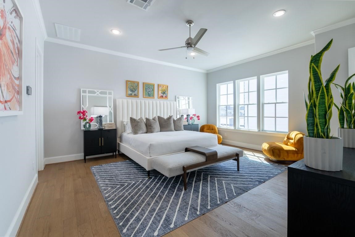 HUGE primary bedroom bathed in natural light! HUGE primary bedroom bathed in natural light!