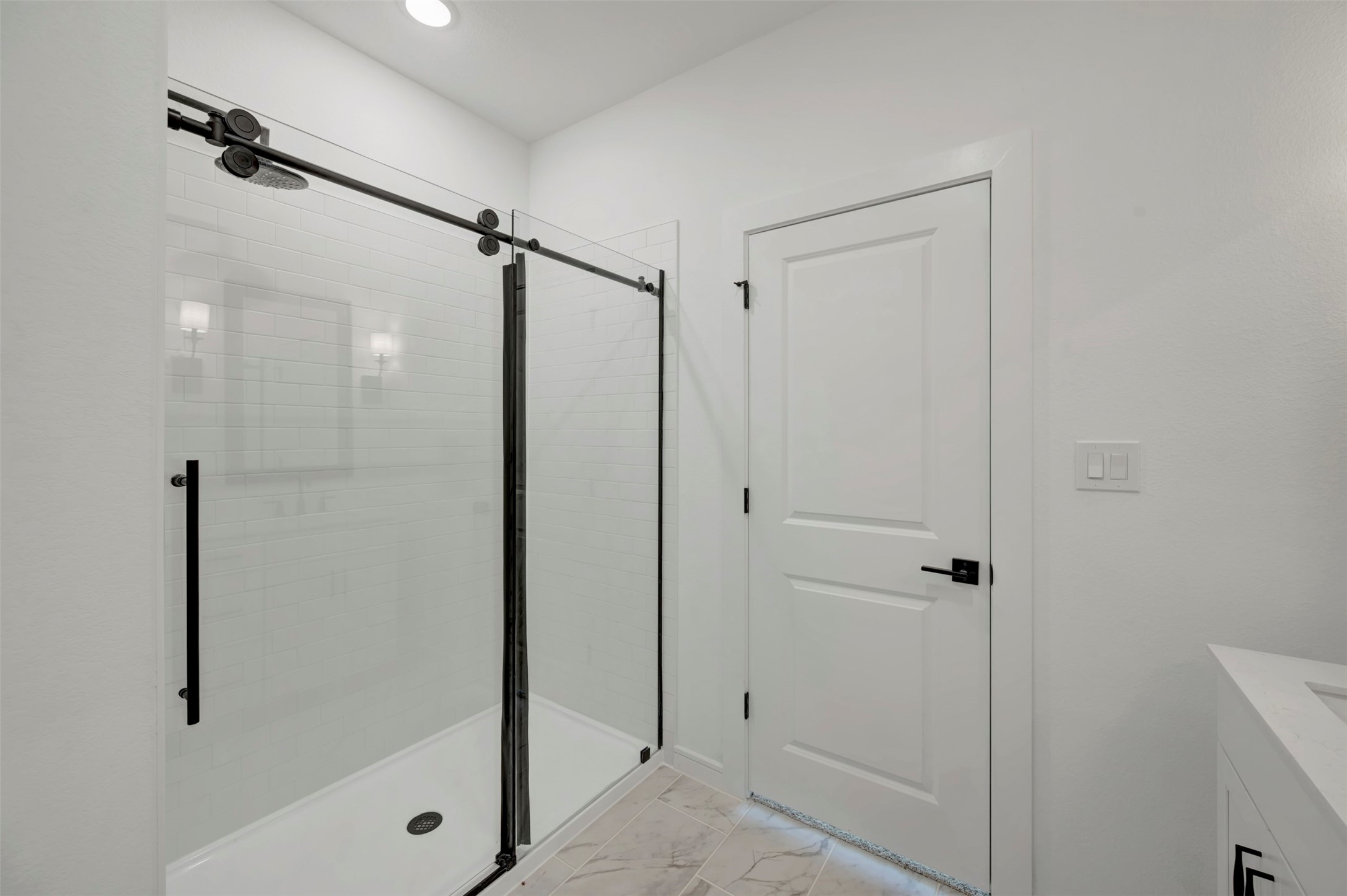 Shower in primary bath