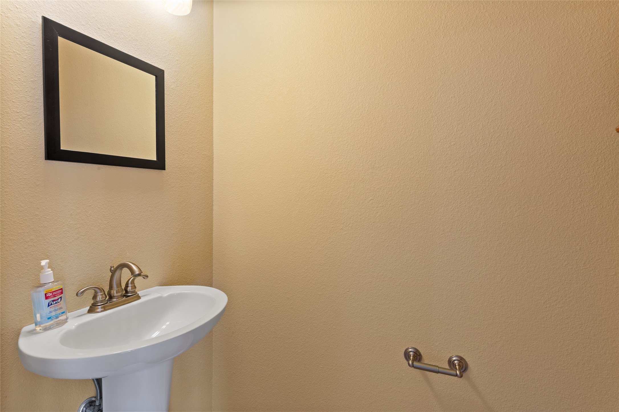 Second floor half bath