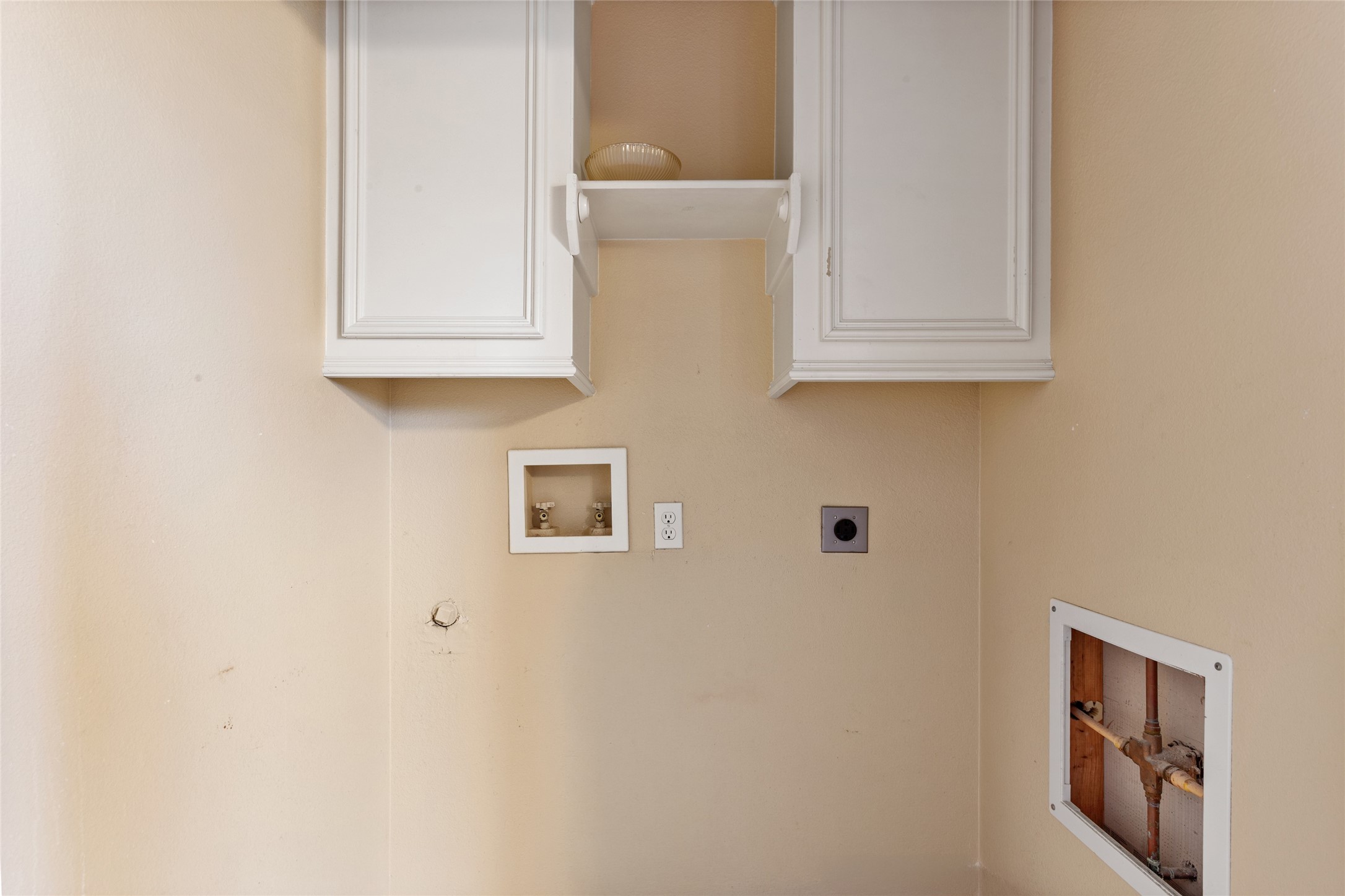 Second floor laundry room
