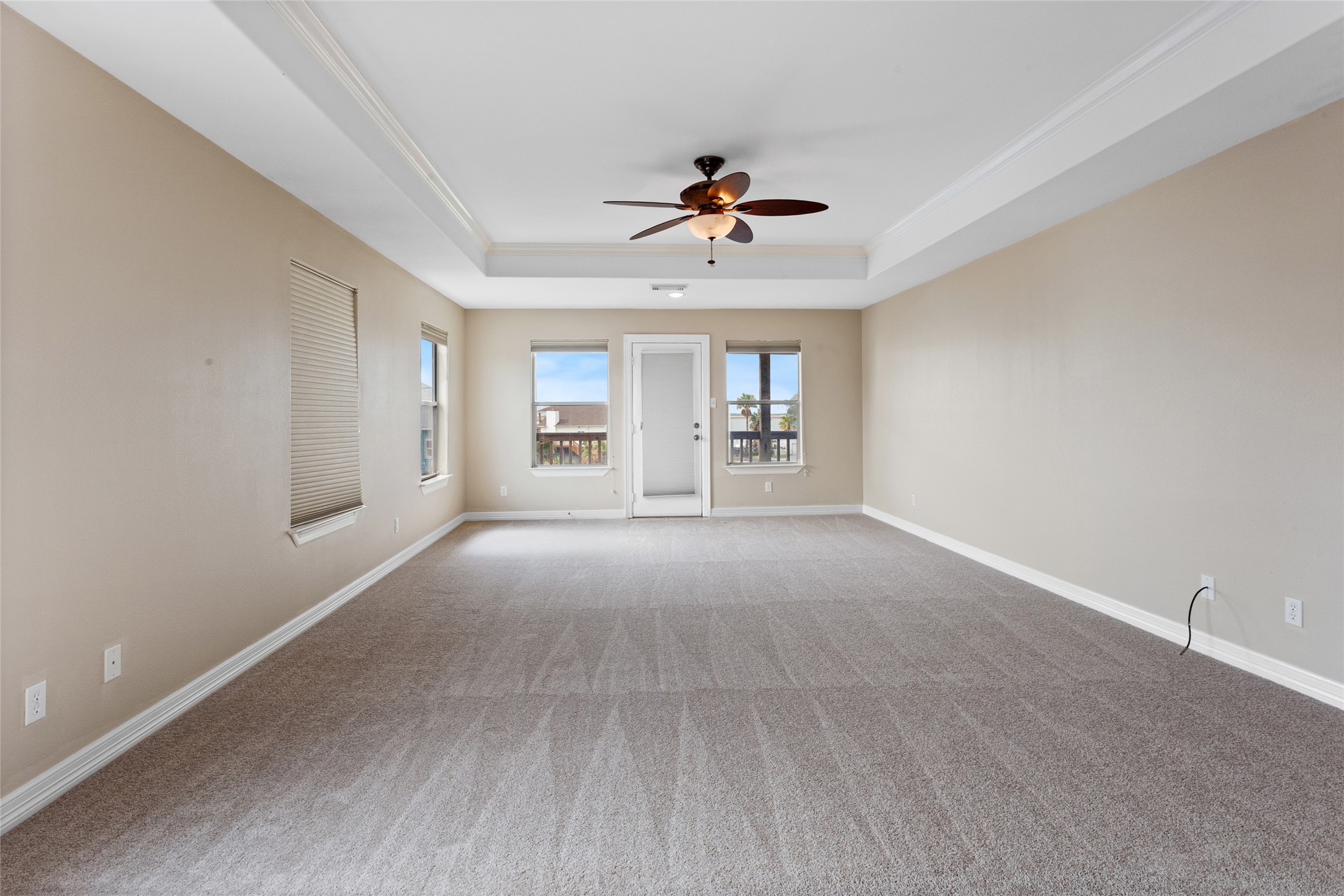Third floor primary bedroom
