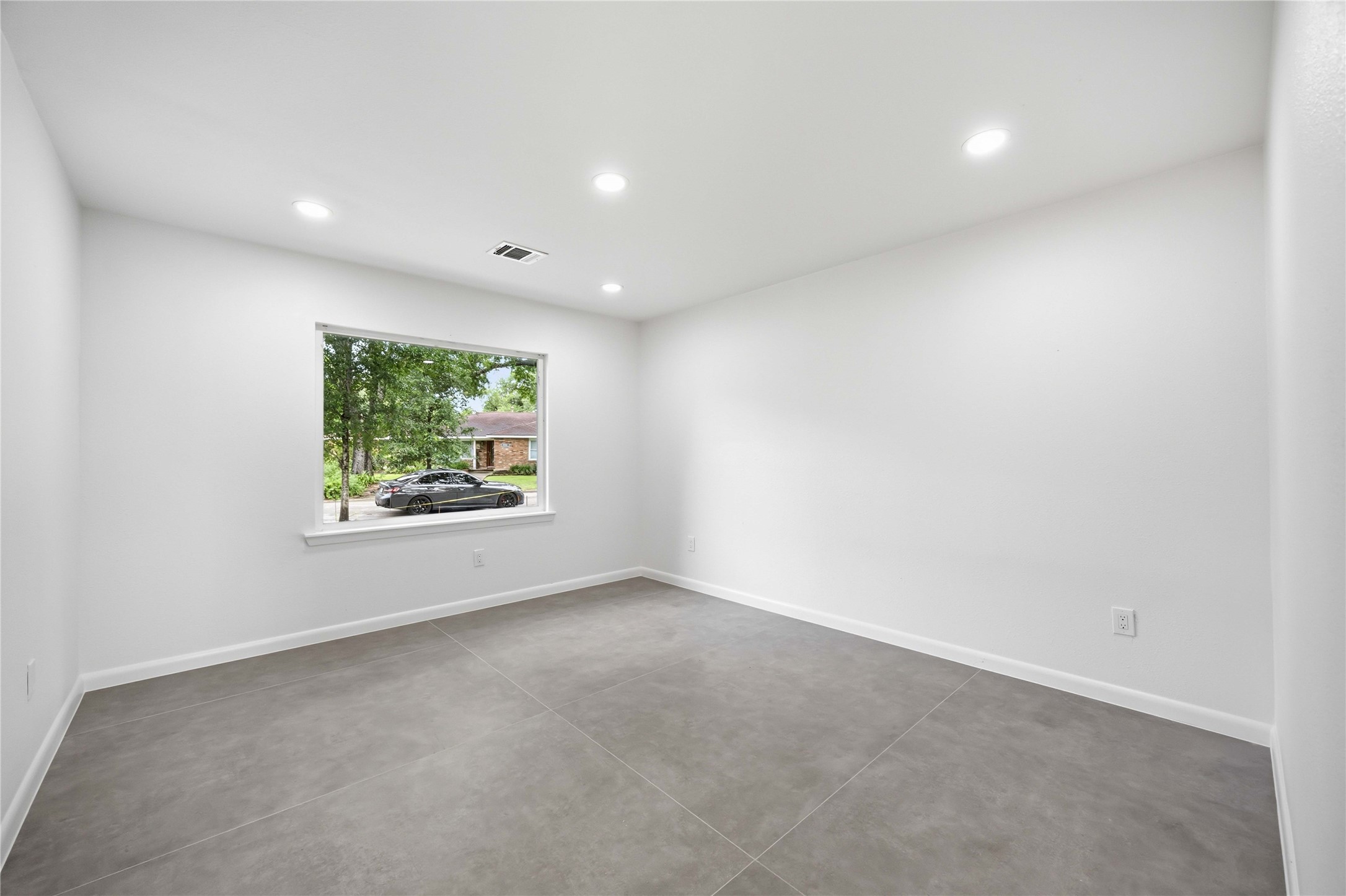 Den area can also be used as an office space