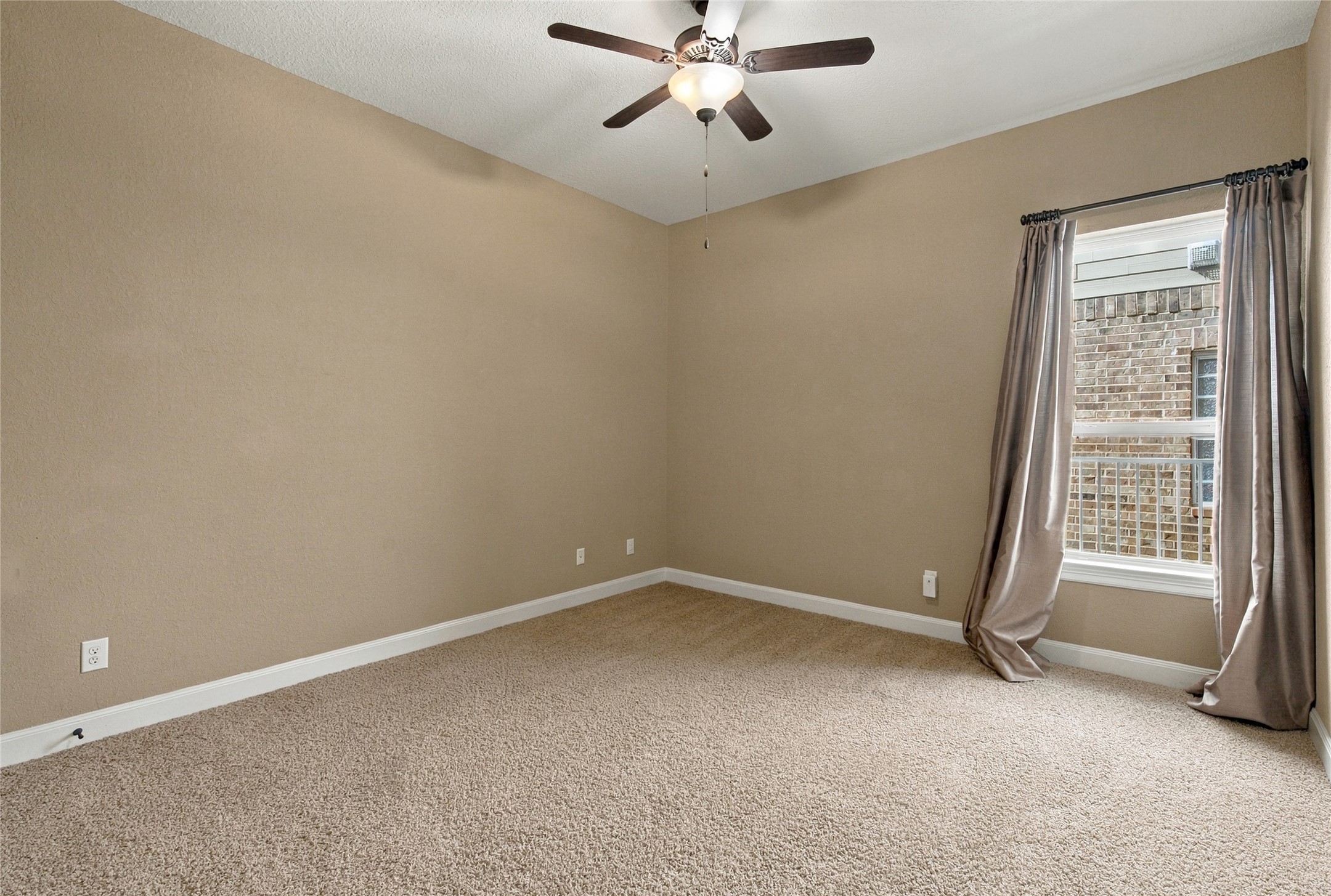 Another secondary bedroom with great closet space.