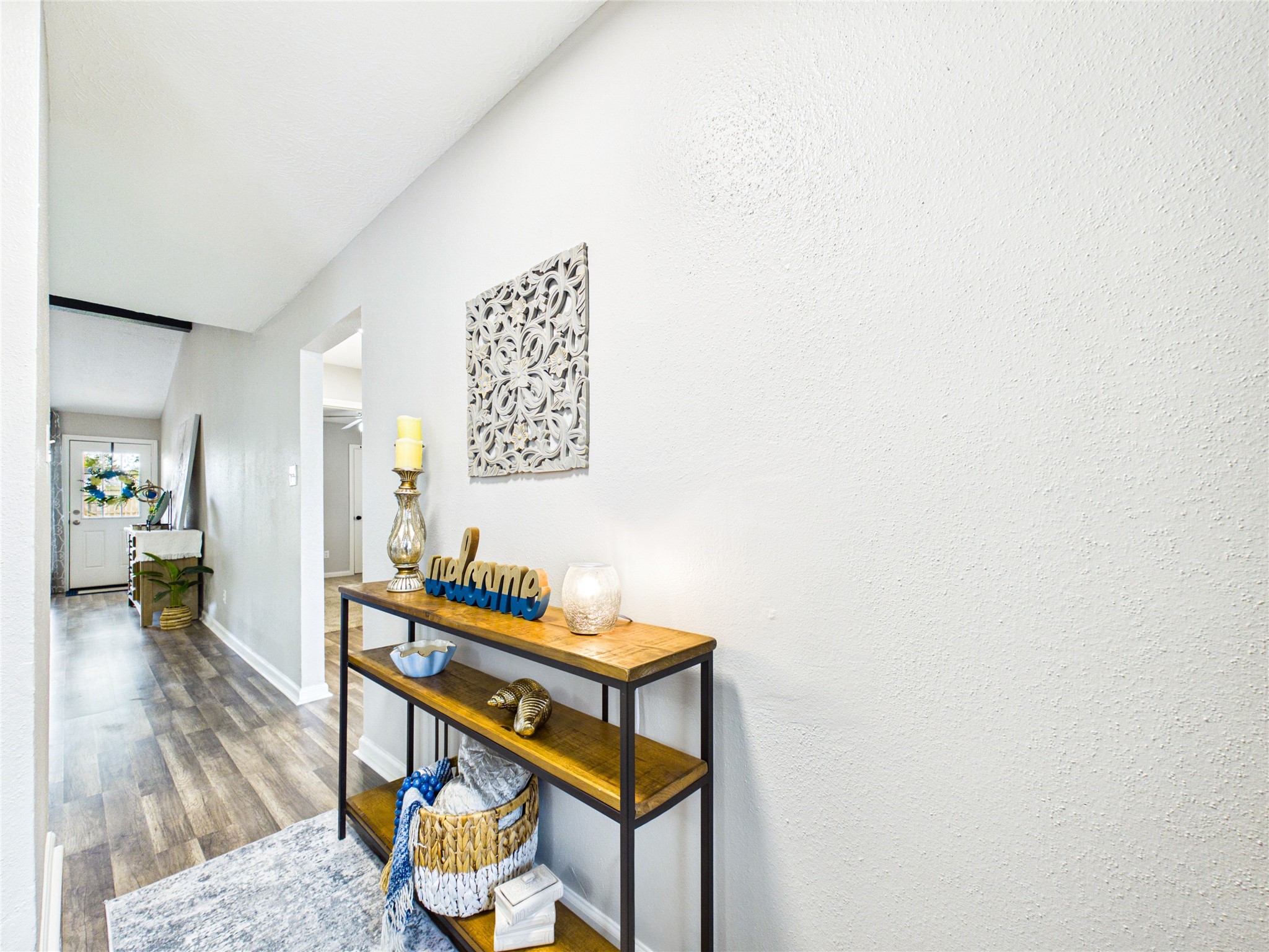 Another view of the entryway to the home.