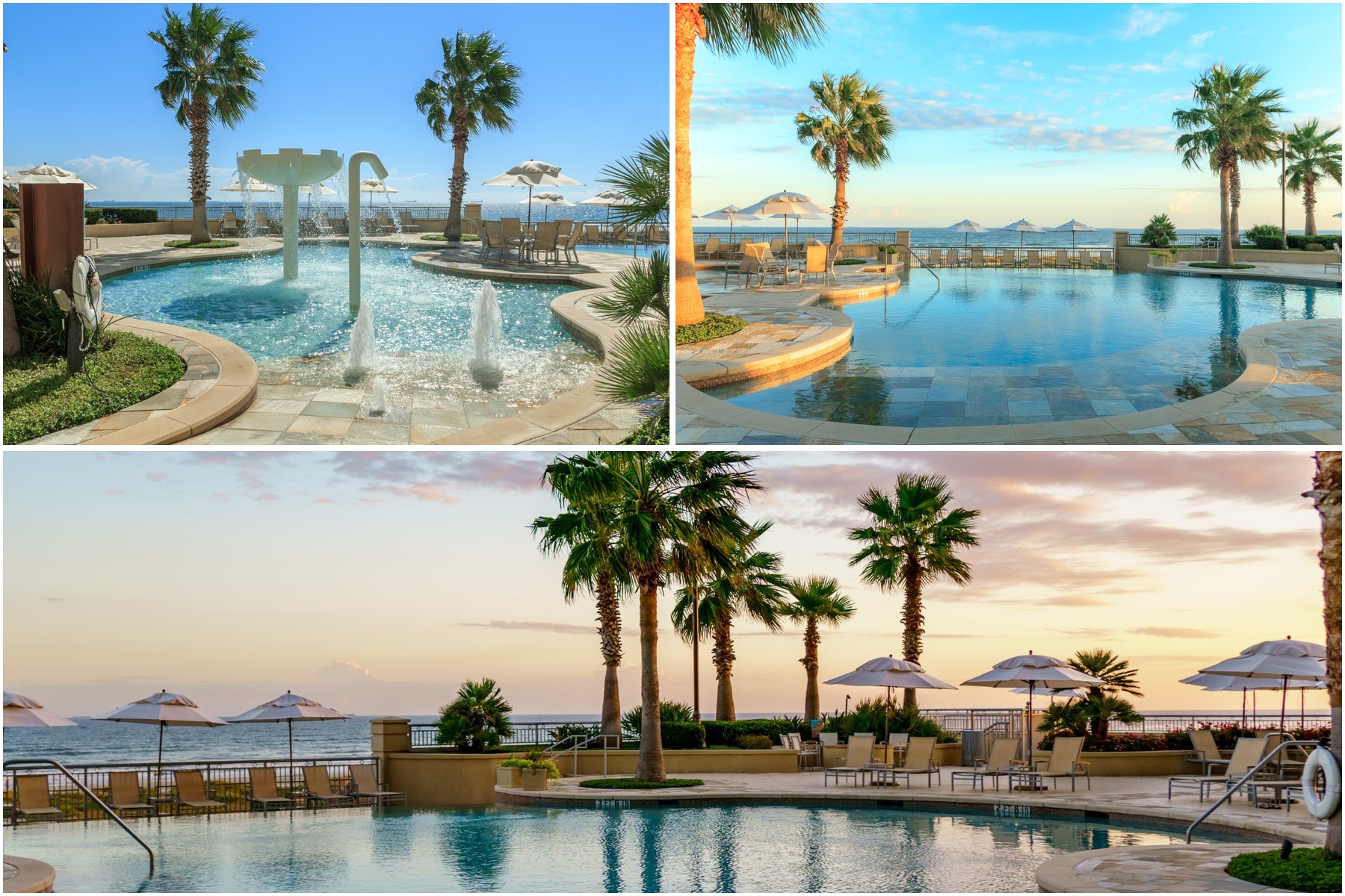 From sunlit swims to sunset lounging, the resort-style pools at Palisade Palms offer a beautiful Gulf-front setting to relax, recharge, and enjoy coastal living every day