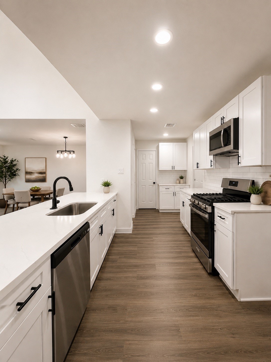 Stainless Steel Appliances in Kitchen Stainless Steel Appliances in Kitchen