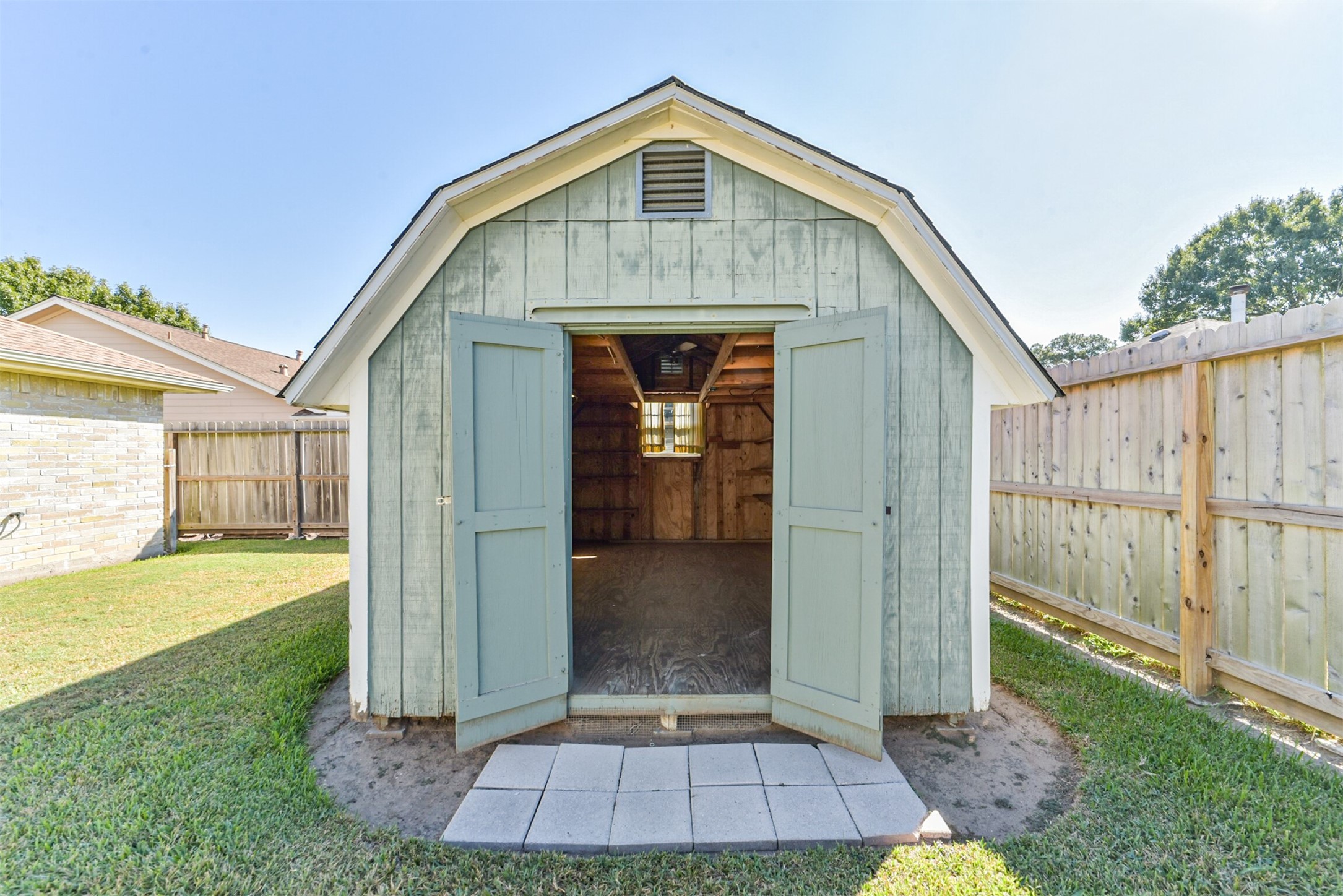 Lots of storage space and easy access in this storage builidng.