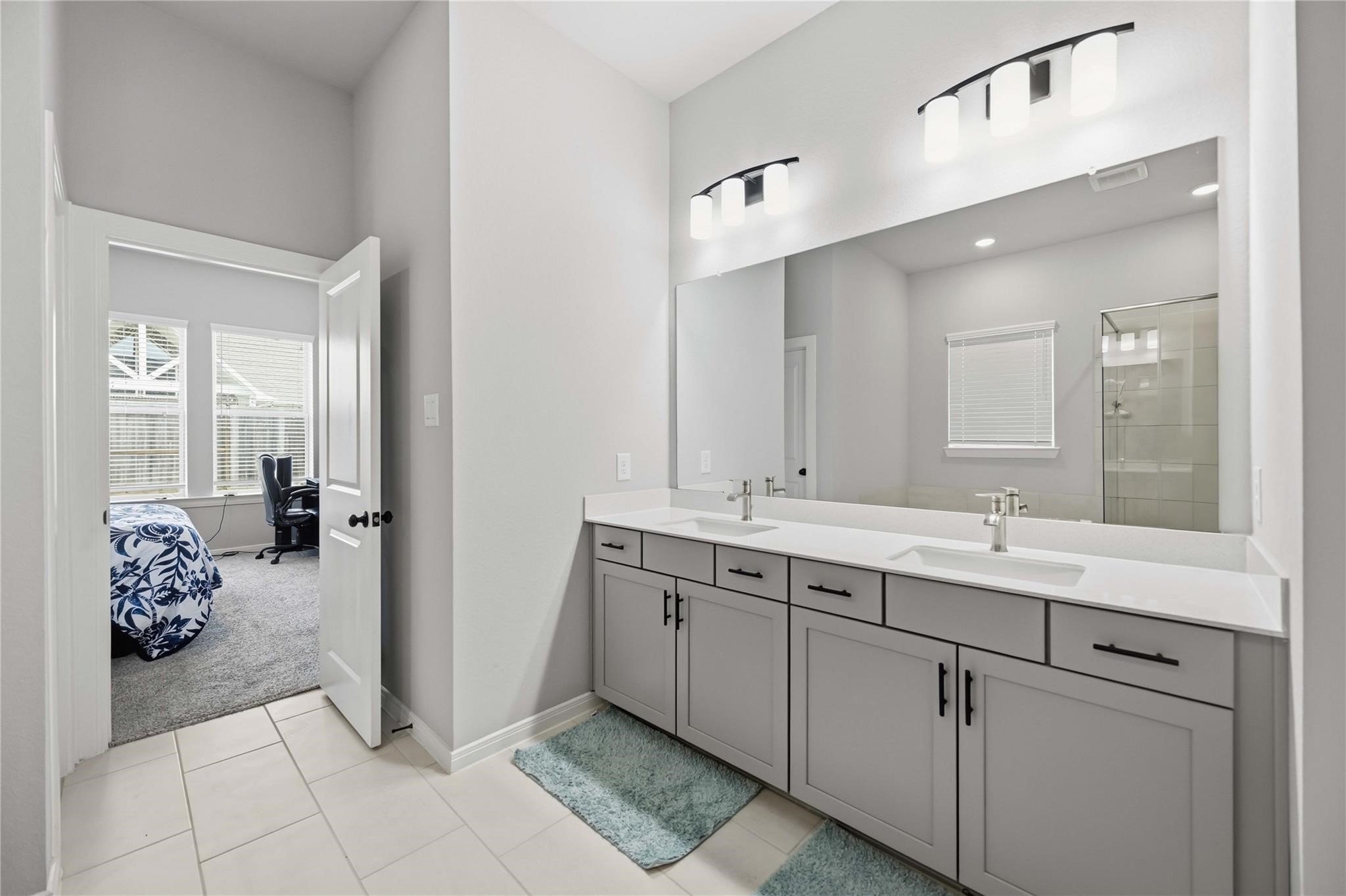 First floor primary bathroom