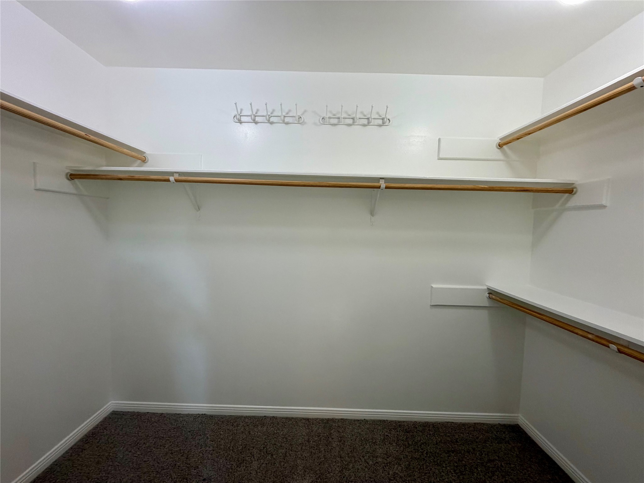Huge Closet in the primary bedroom