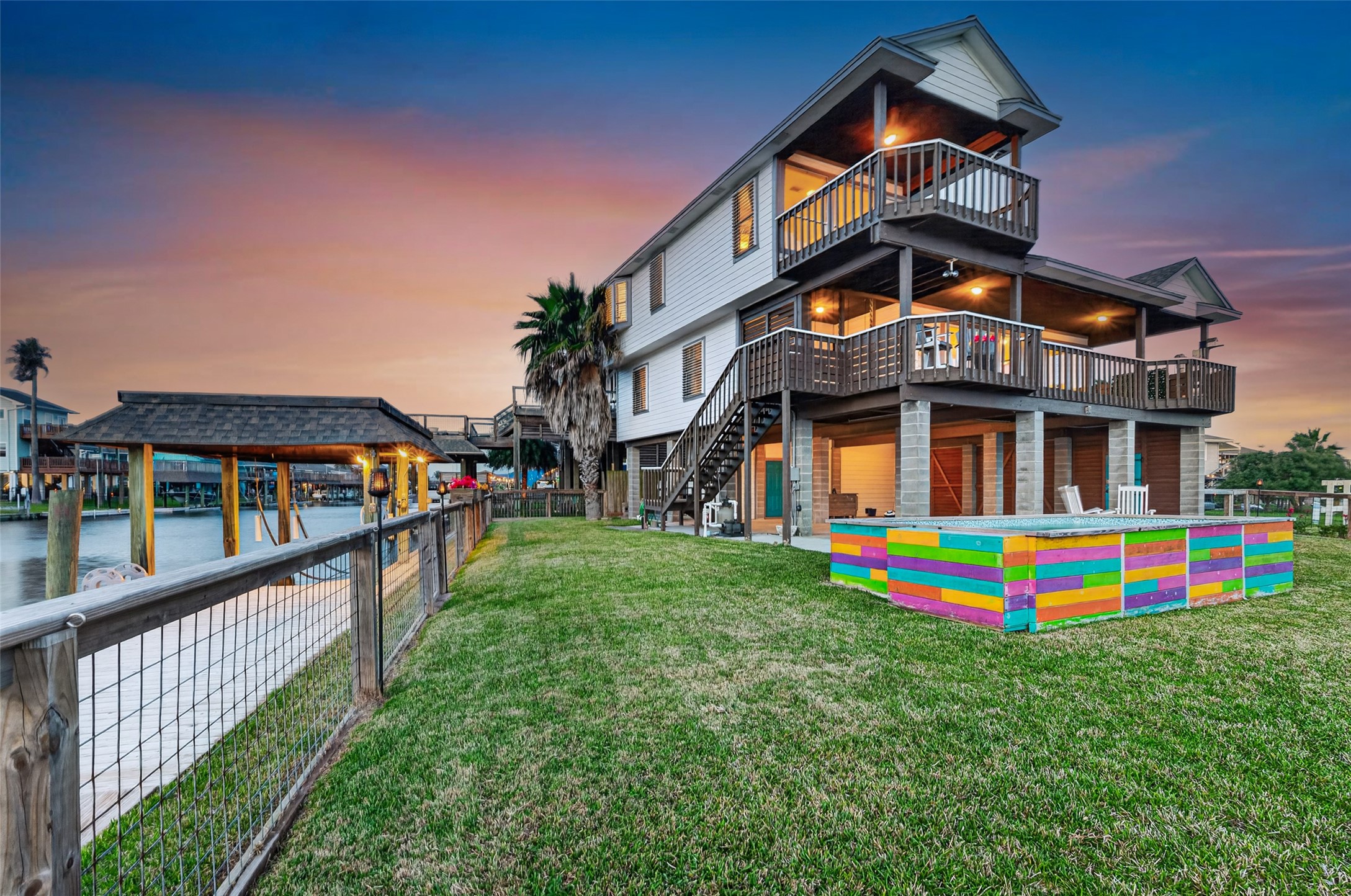Very prominent and proud house! Enjoy your private salt water pool!