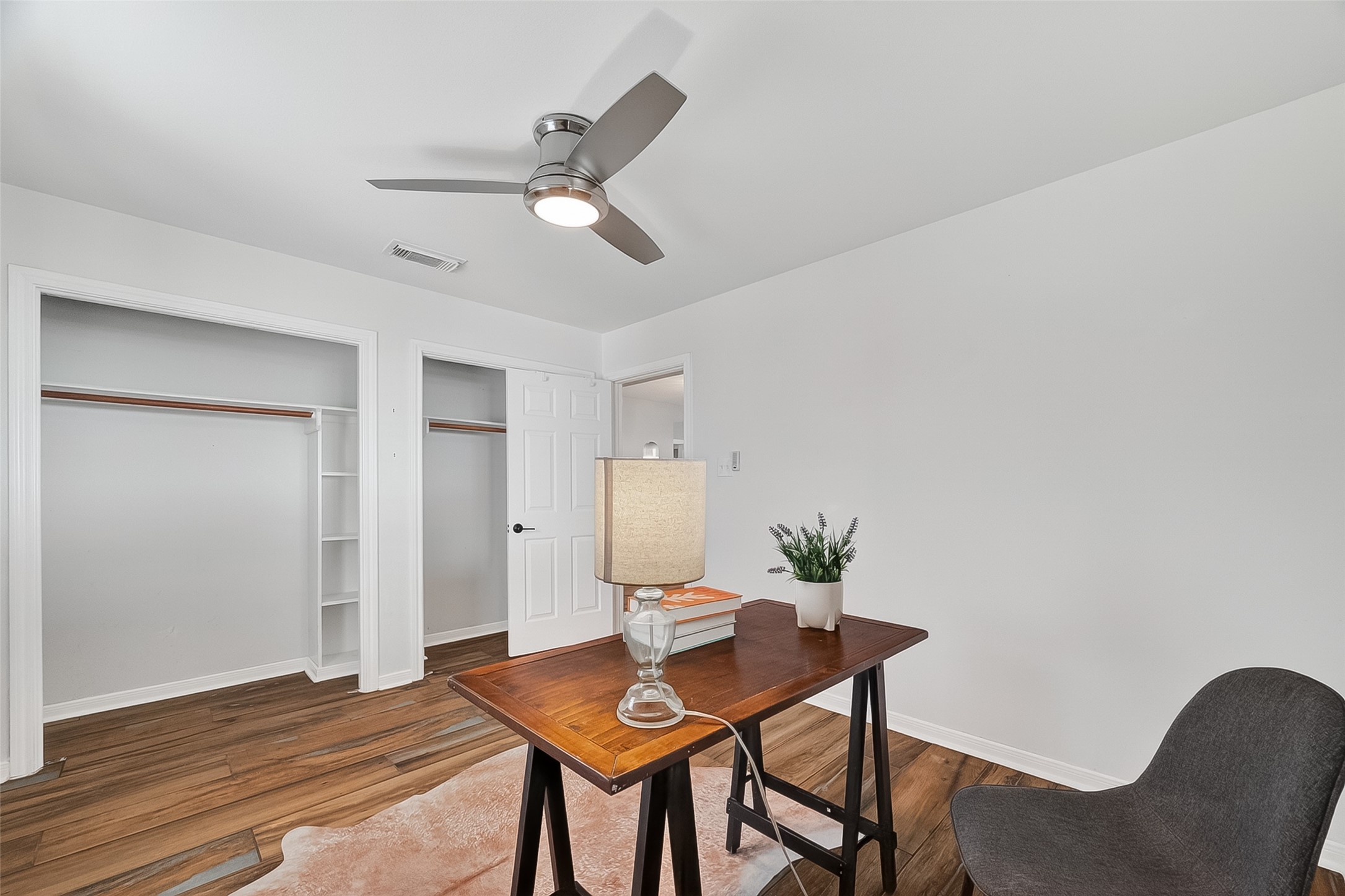 Plenty of Closet space in the 2nd bedroom