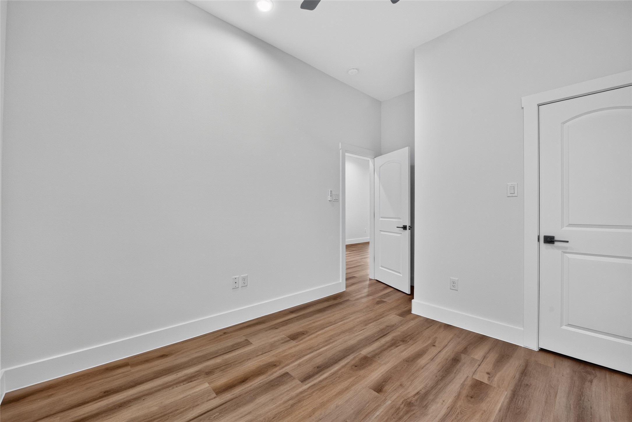 Both secondary bedrooms, with spacious closets adding generous storage and everyday functionality, can be conveniently accessed from the upstairs flex space.