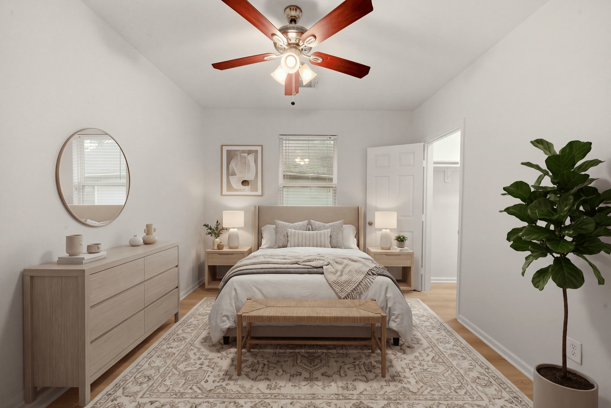 Virtual staging