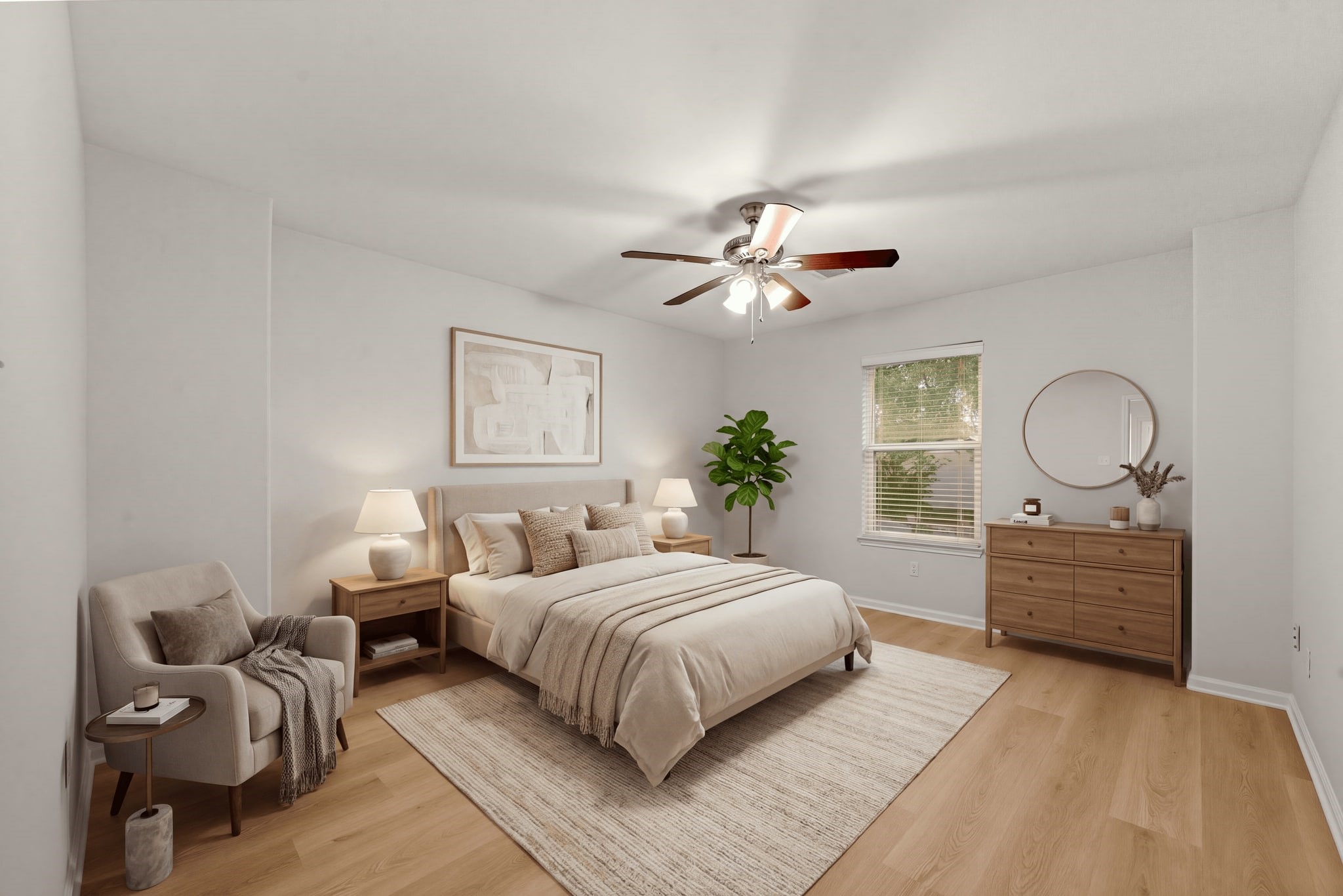Virtual staging