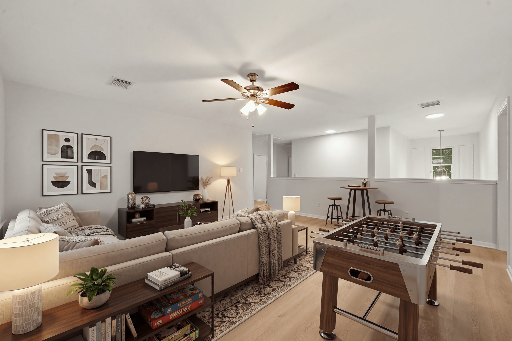 Virtual staging