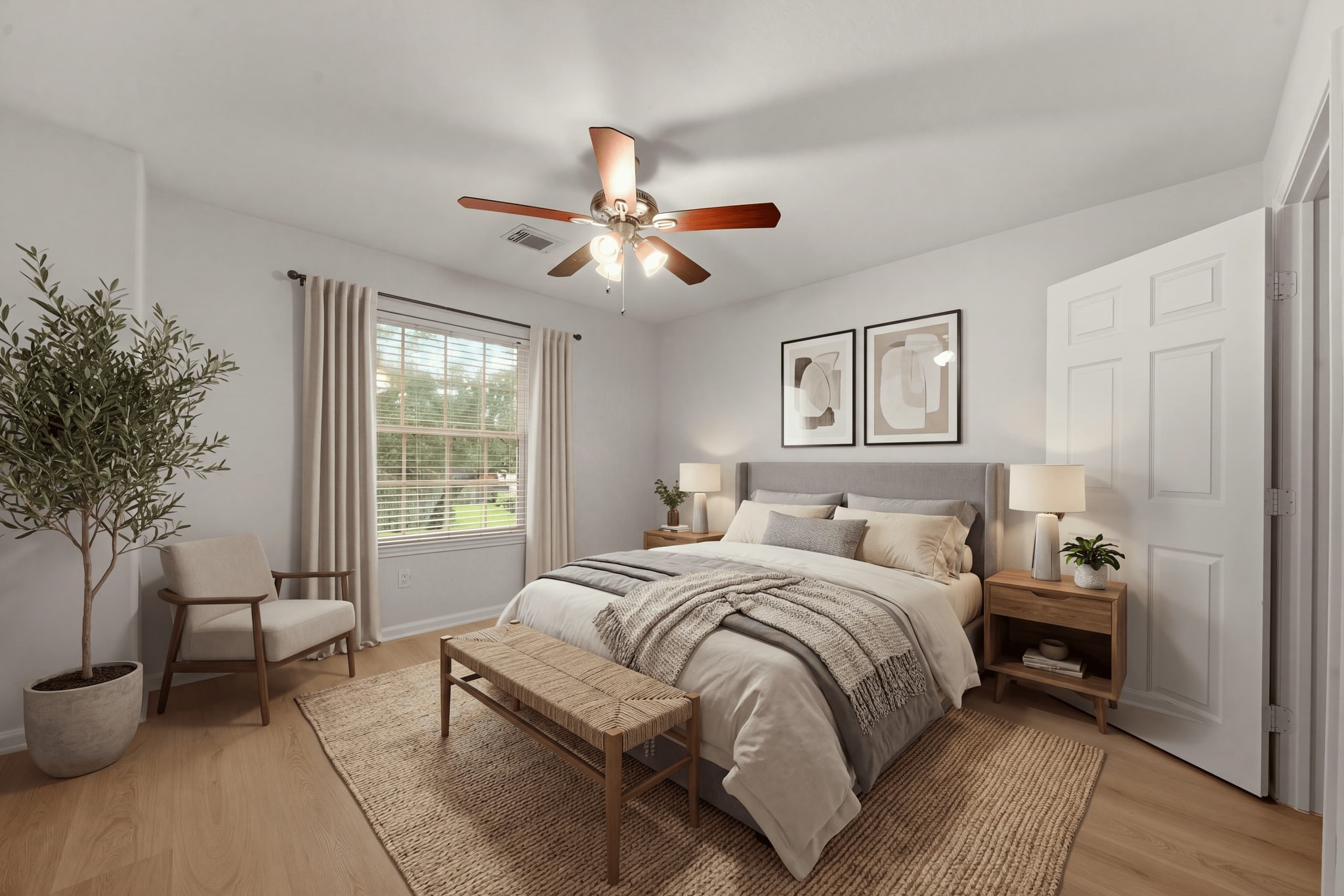 Virtual staging