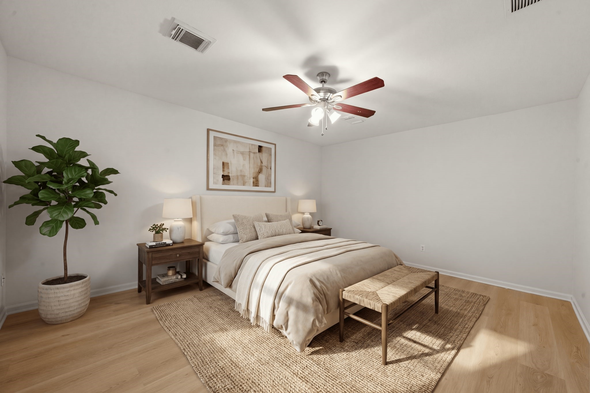 Virtual staging