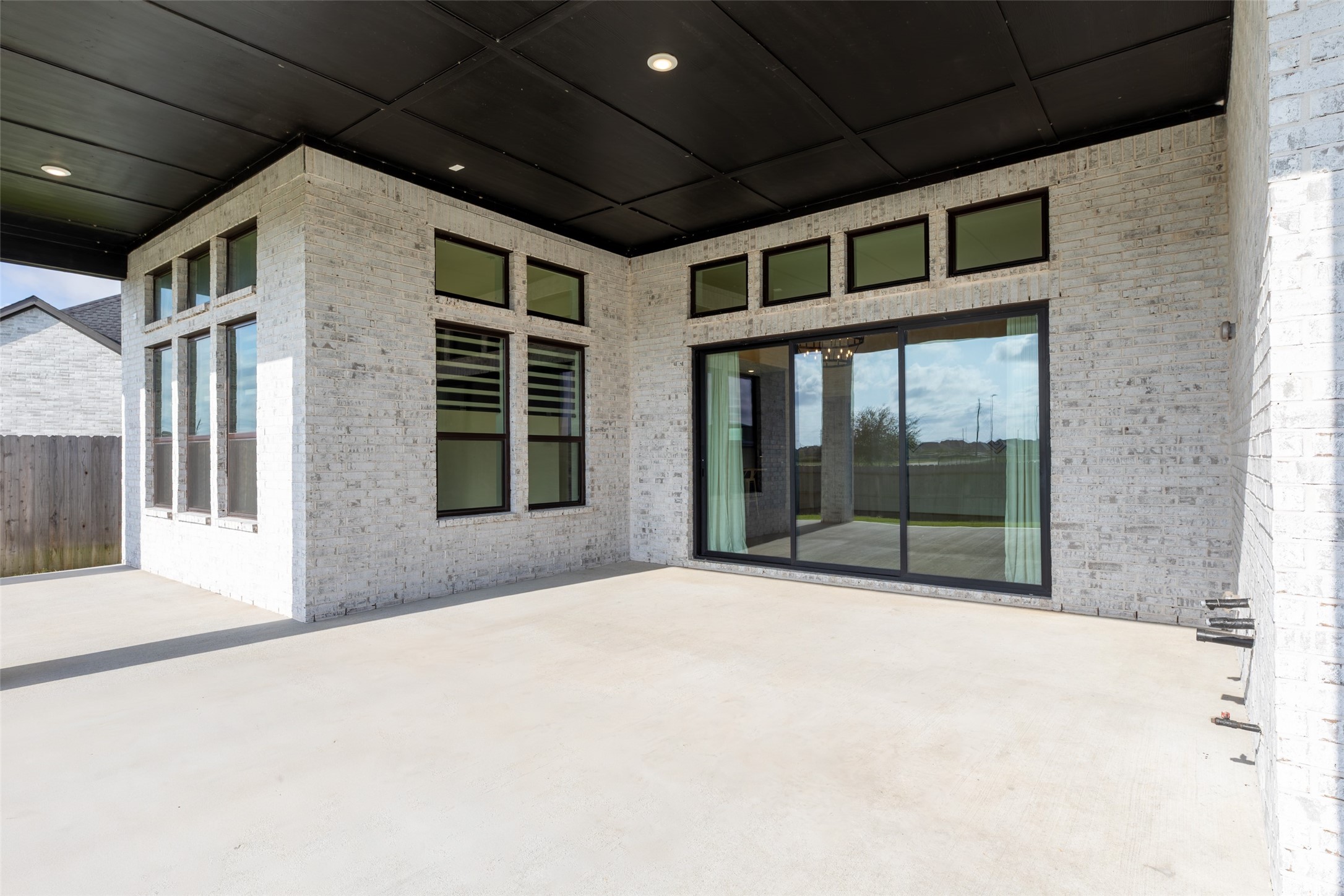 Covered Patio great for entertaining.