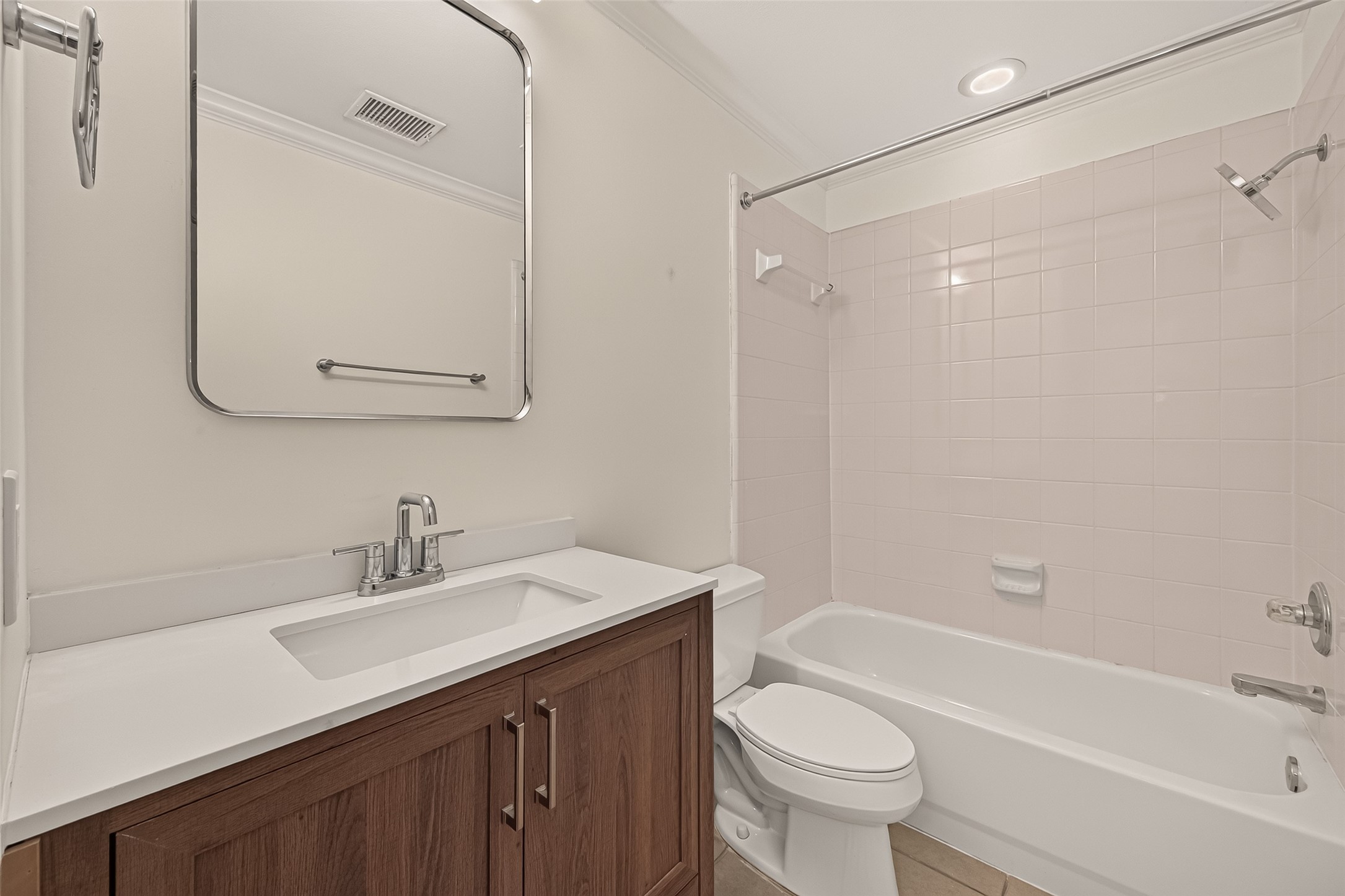 New updated bathroom on the first floor