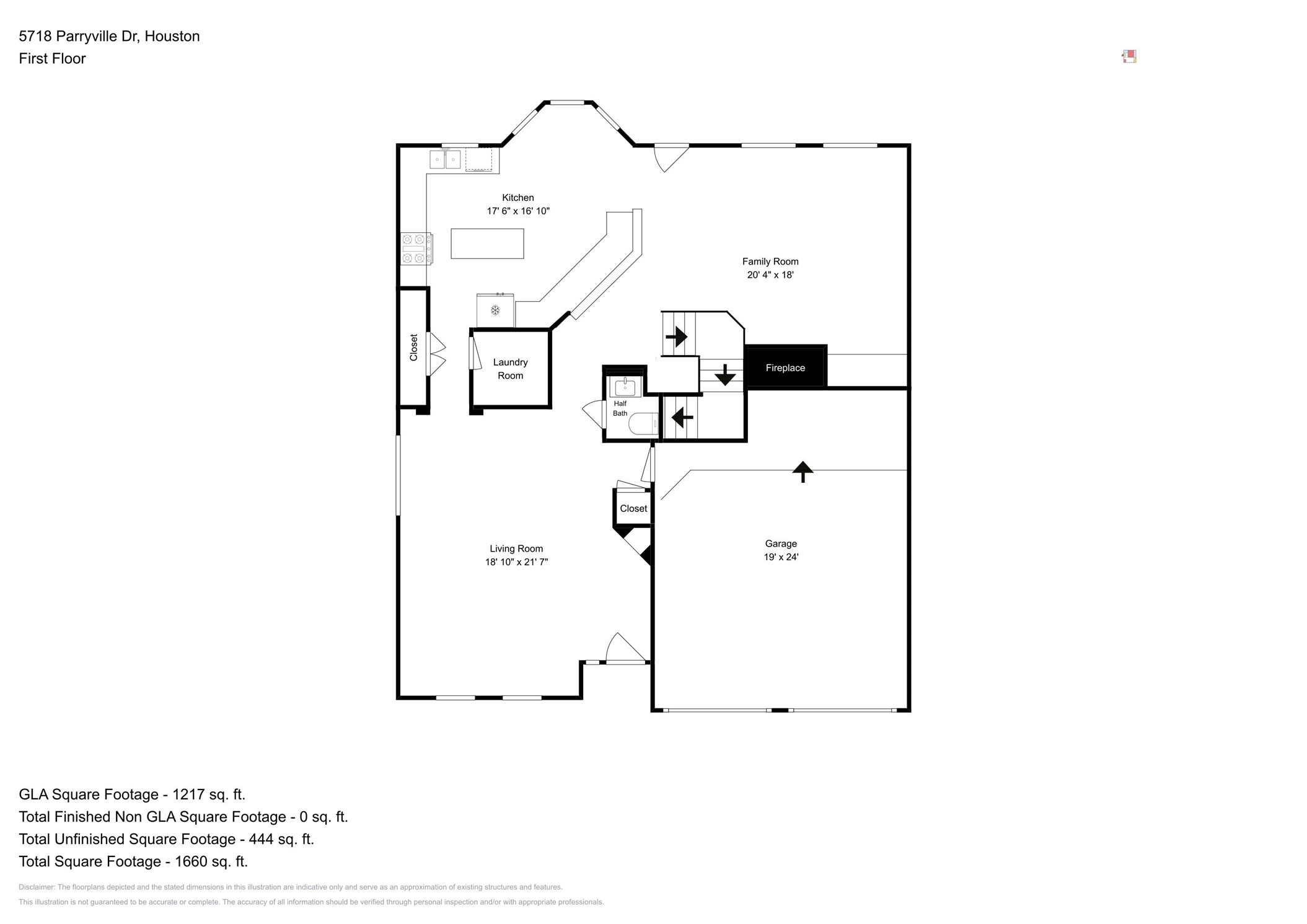 5718 Parryville Drive, Houston, TX 77041