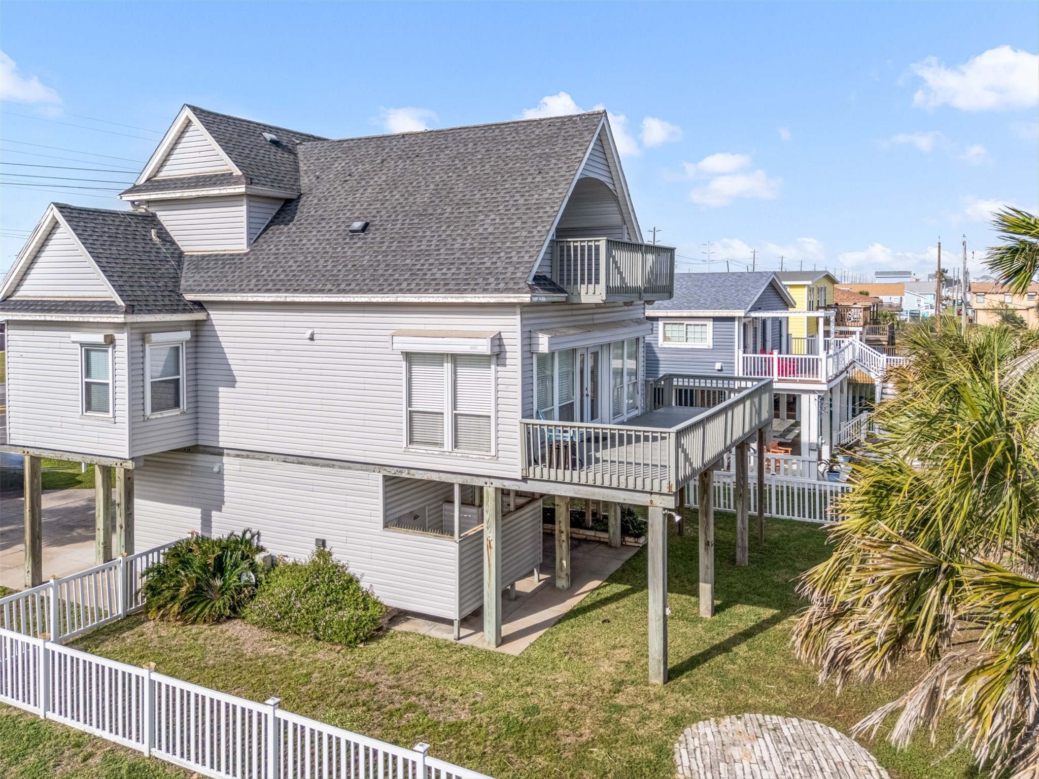 Be ready to enjoy the decks and covered patio below by day and the available fire pit area by night!