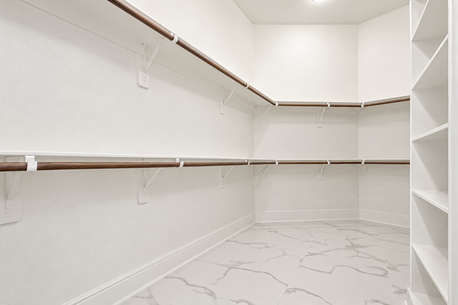 Primary closet