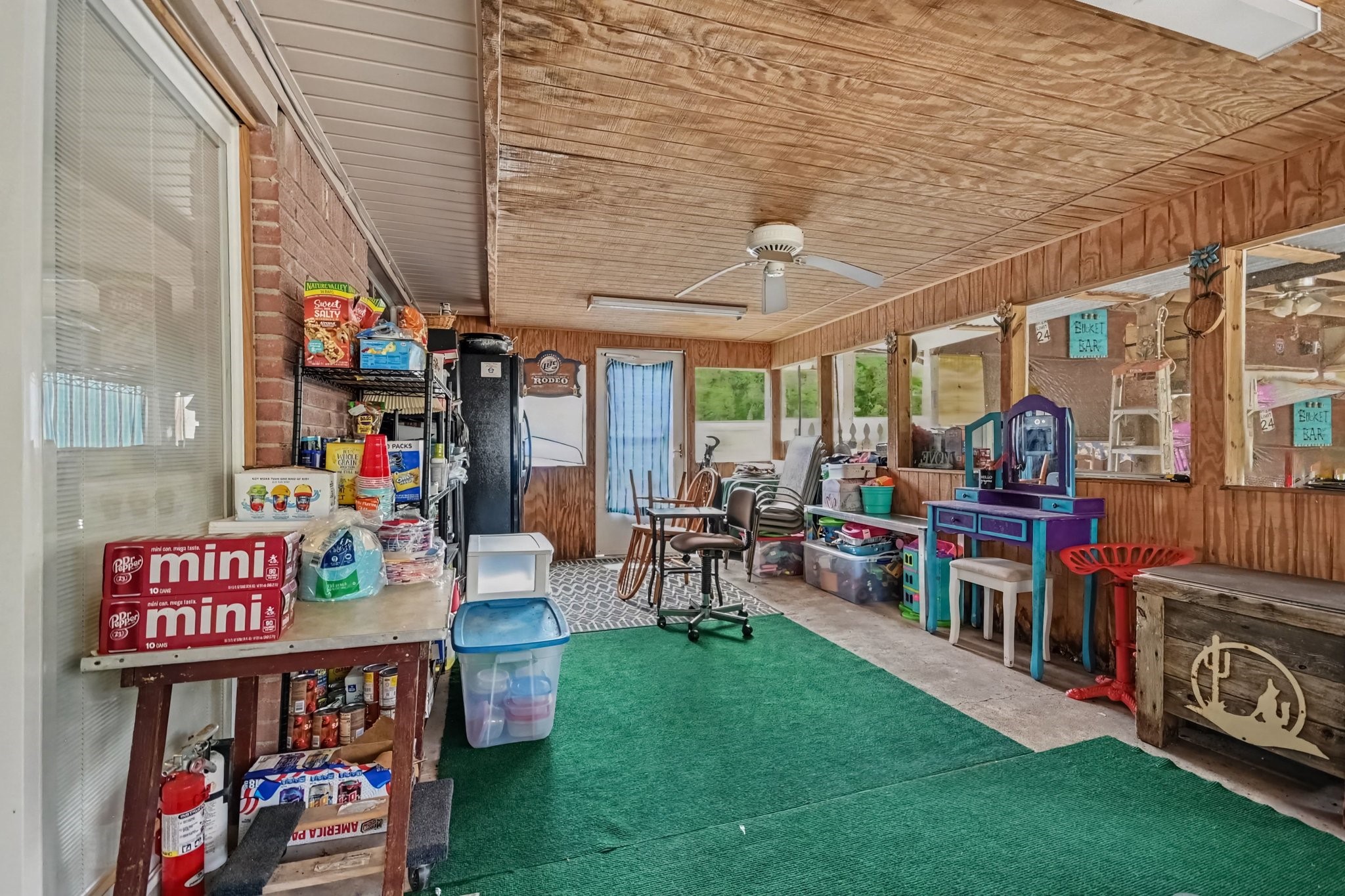 Lovely enclosed patio