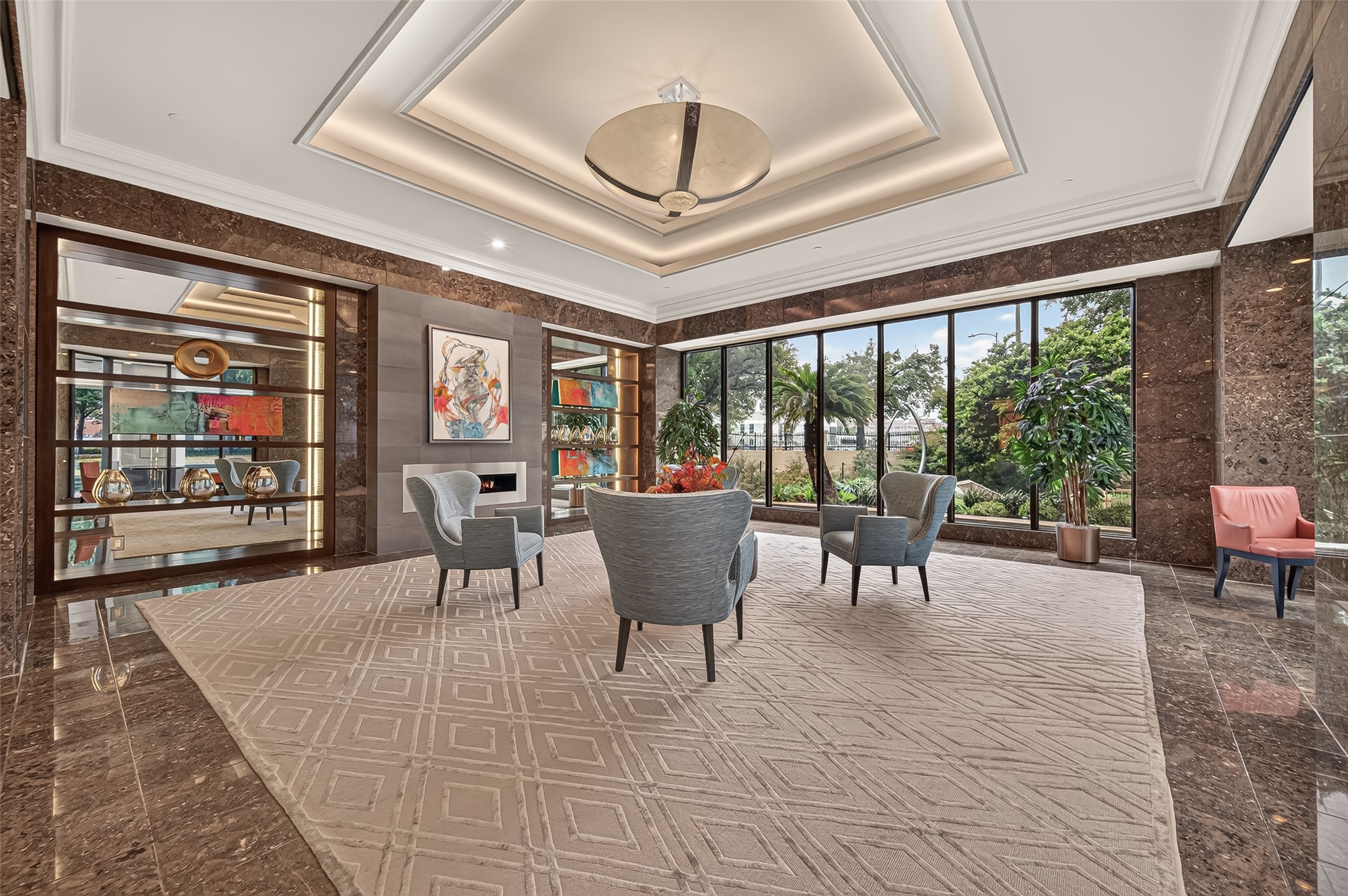 reception area