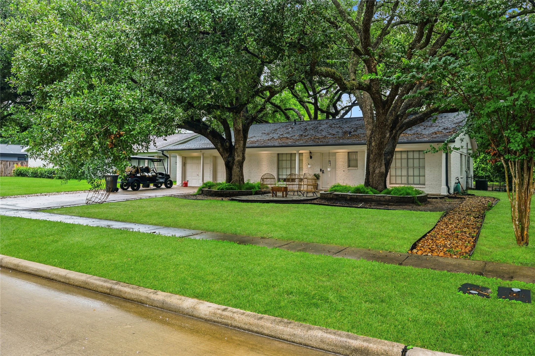 Charming exterior that makes a strong first impression