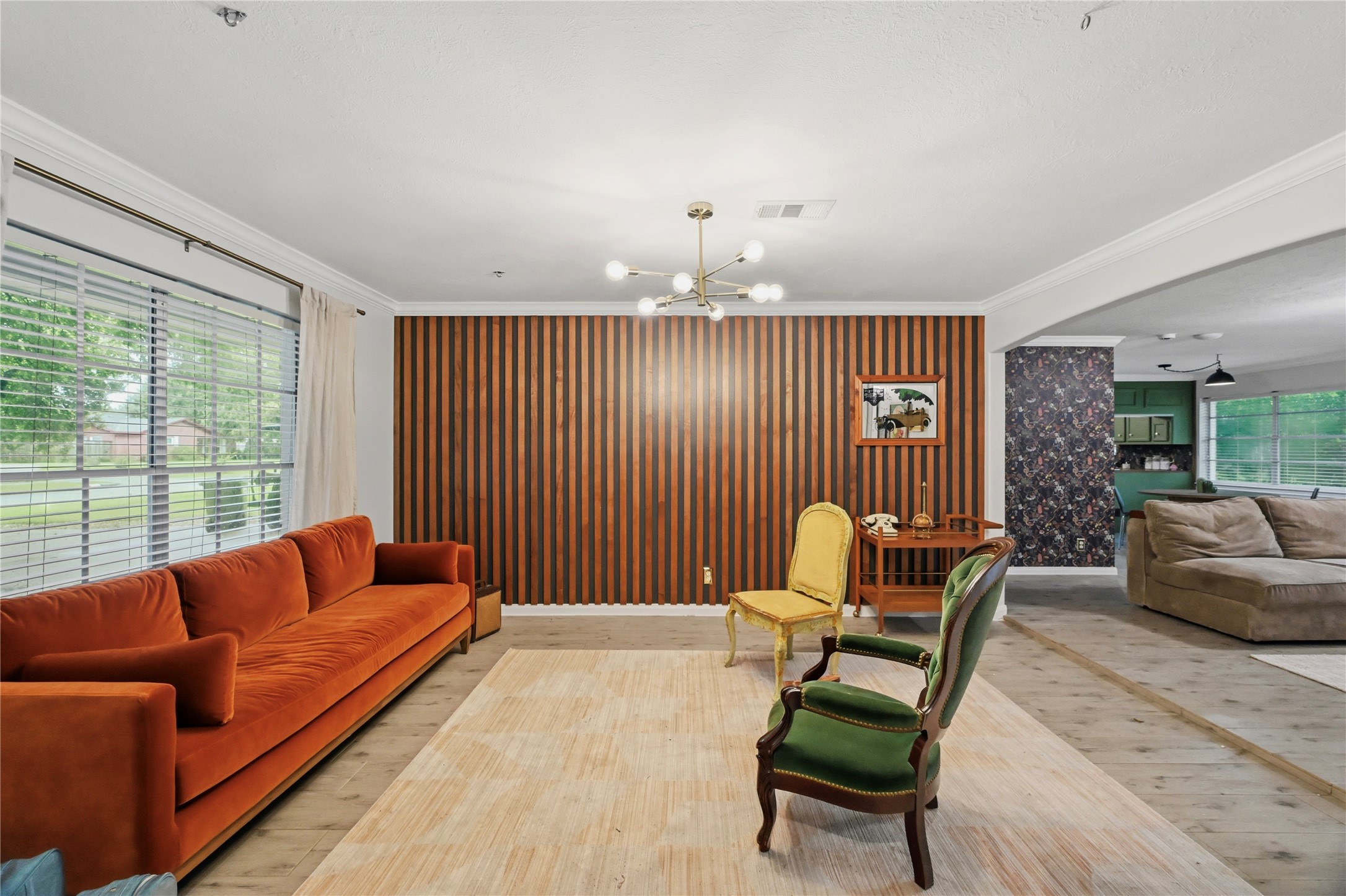 Modern finishes through out the home