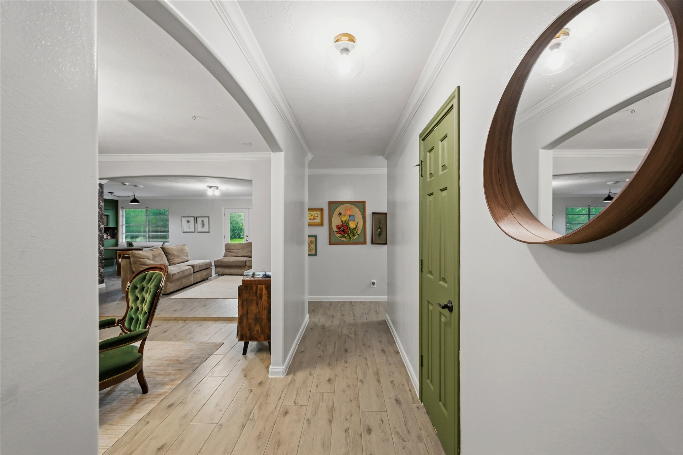 Welcome front entry way!